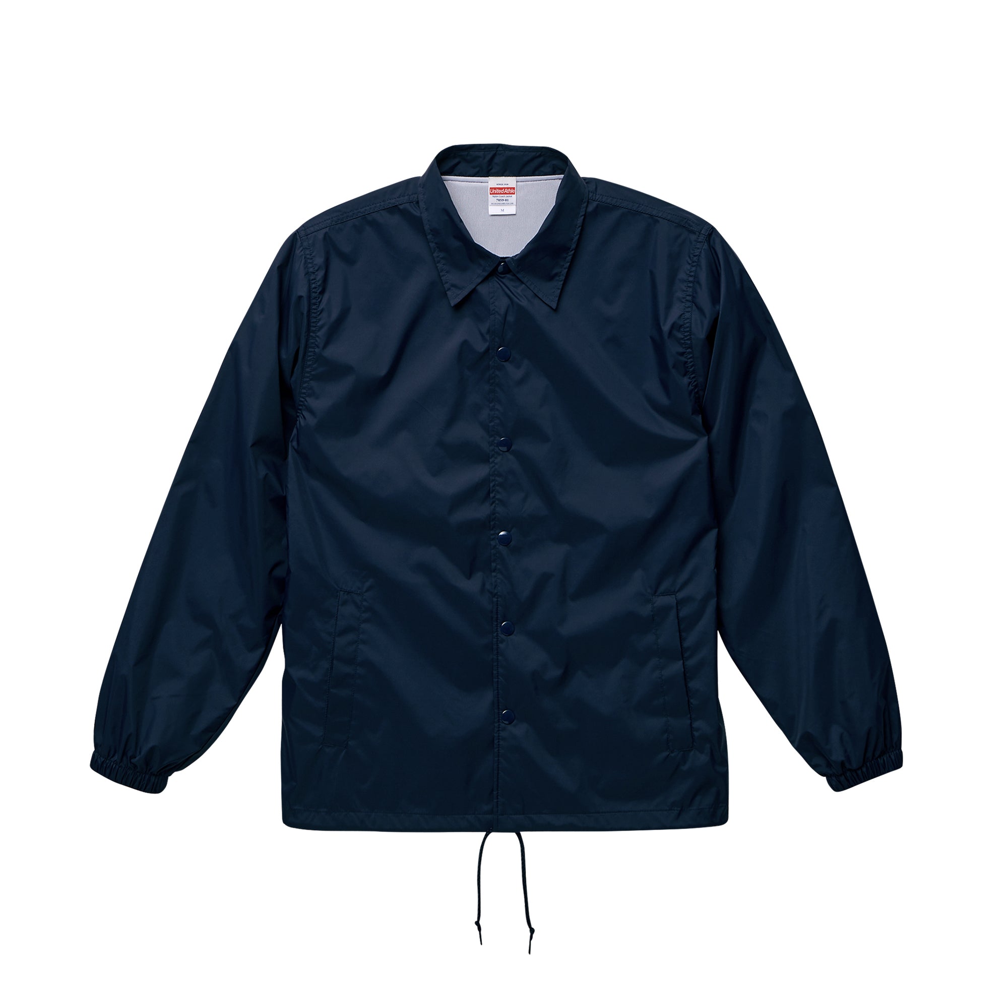 7059 - Lined Nylon Coach Jacket in Navy – imprint-works