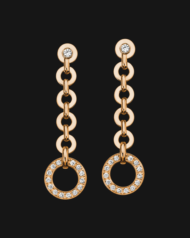 Picture of 18k Dangling Pendant Earrings