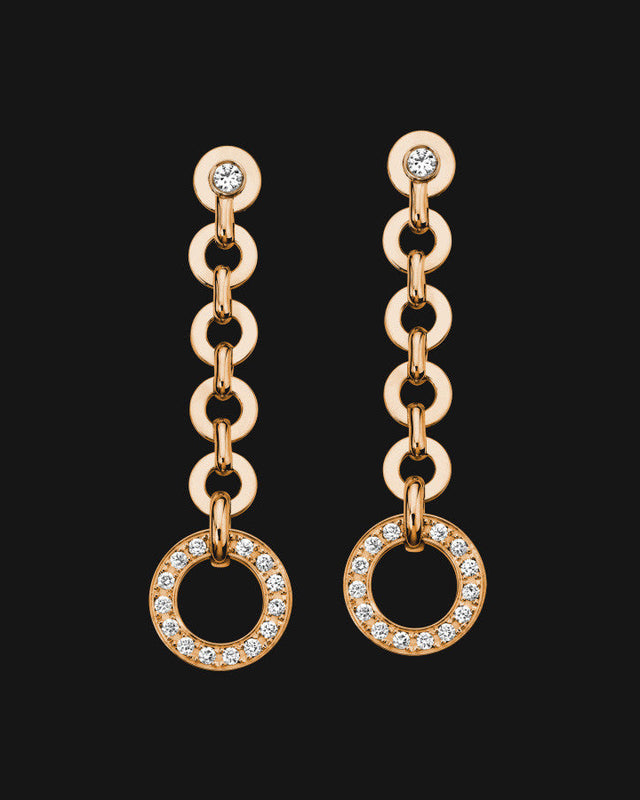 Picture of 14k Dangling Pendant Earrings