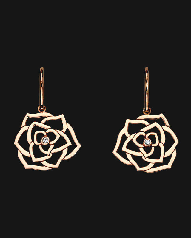 Picture of 18k Wire Bloom Earrings