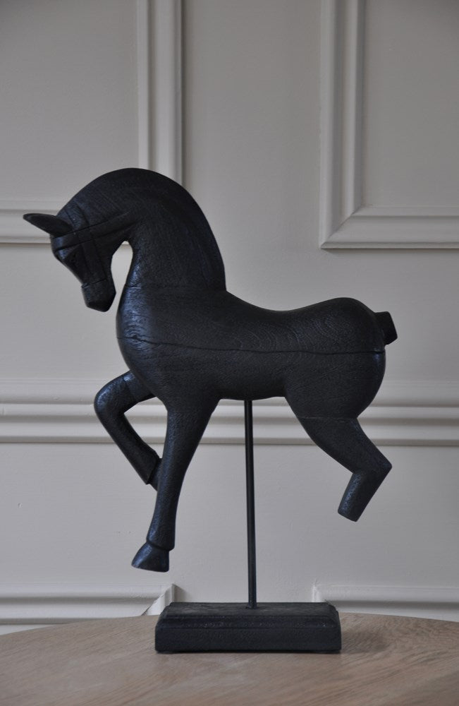 Black Horse Ornament – Grove Home