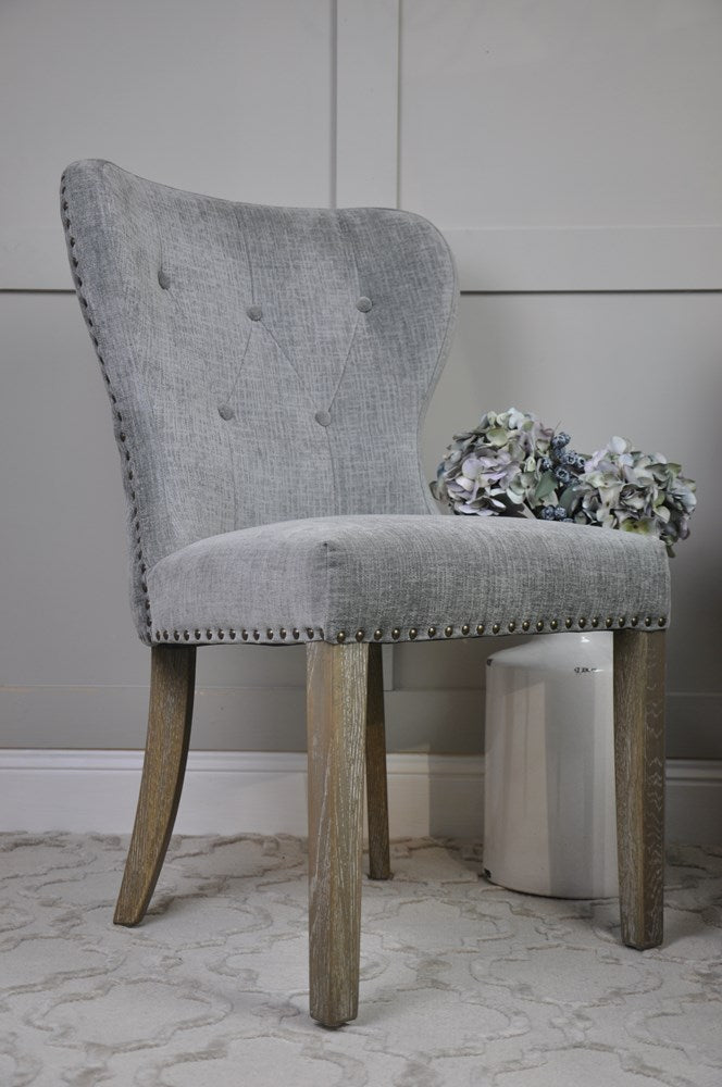 chenille parsons chair