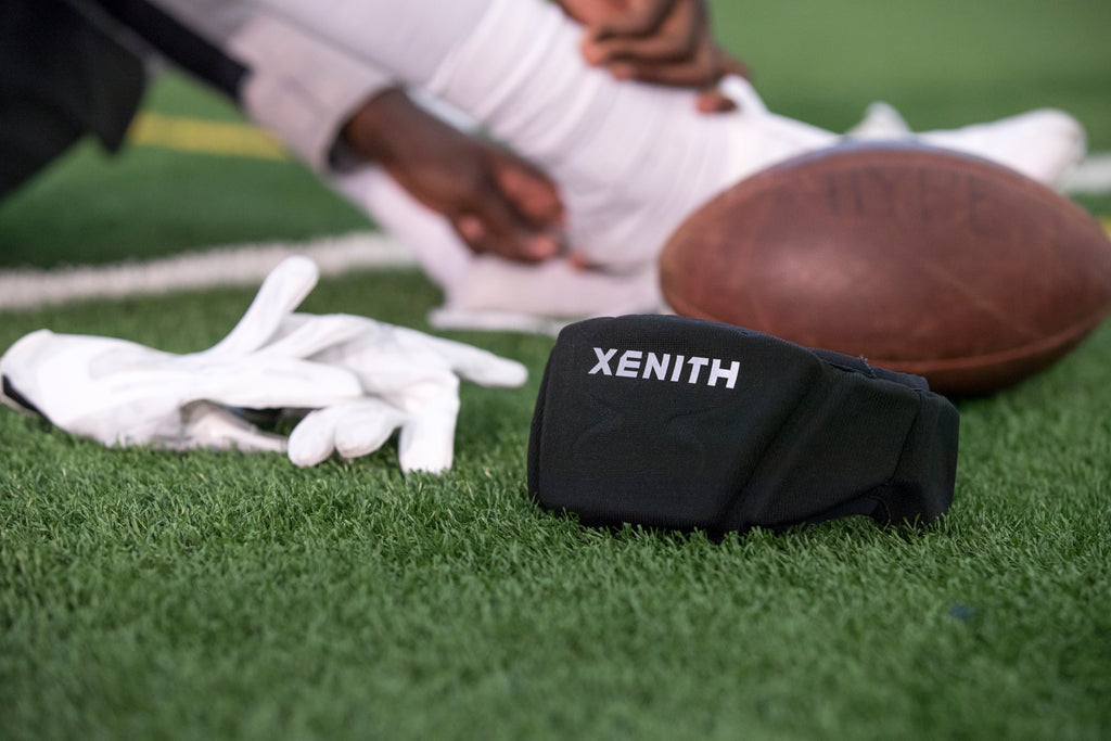Close-up of a Xenith LOOP displayed on turf.