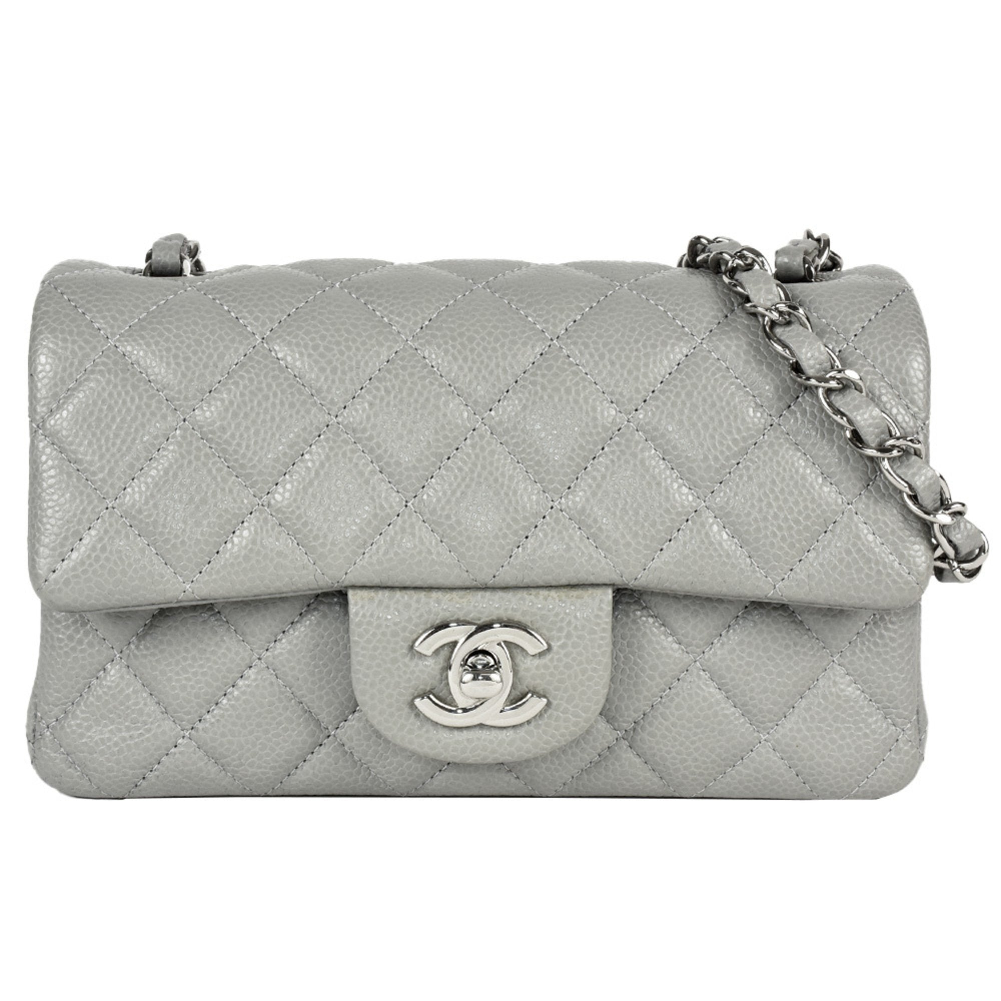 Image of CHANEL Chevron Shoulder Bag