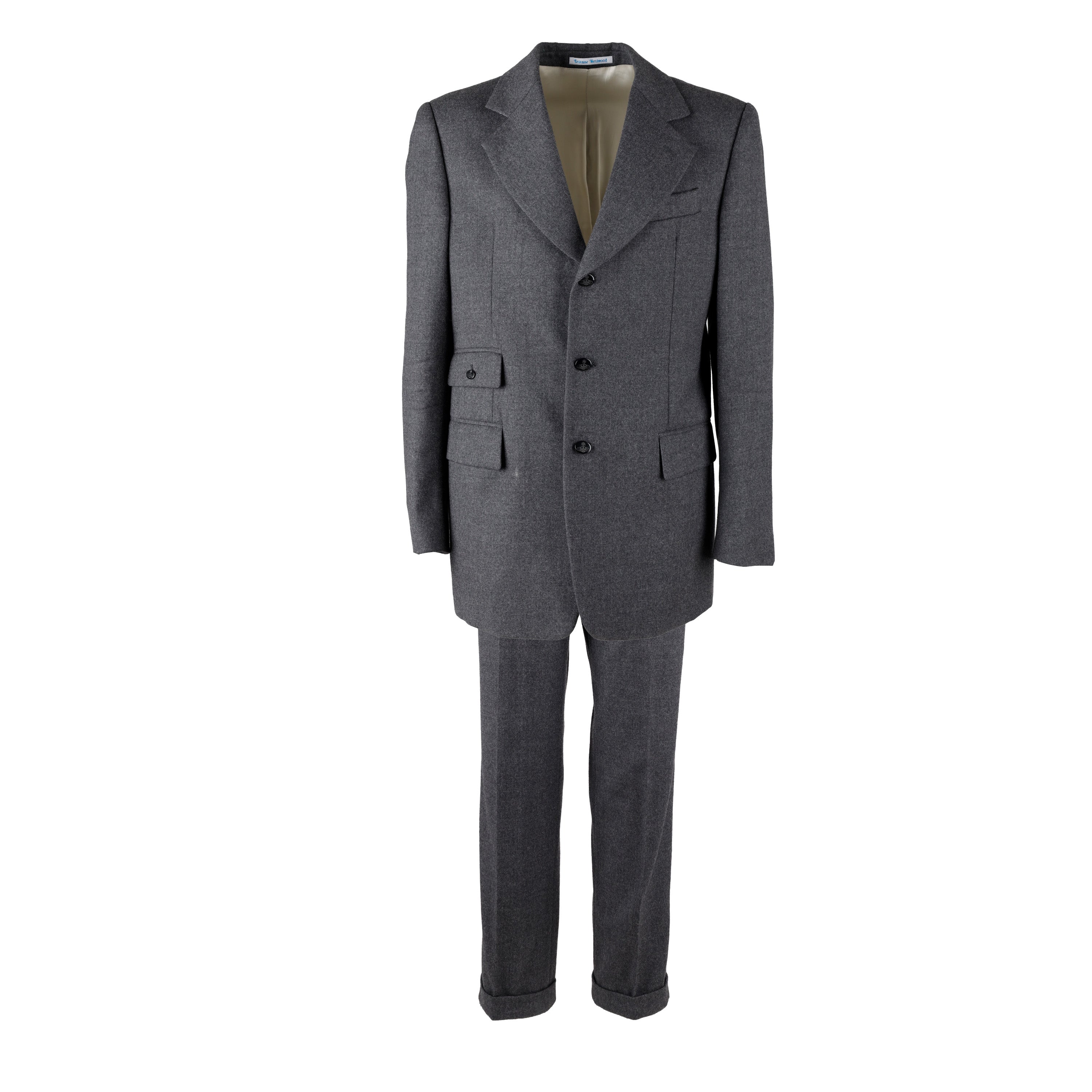 Grey Wool Suit