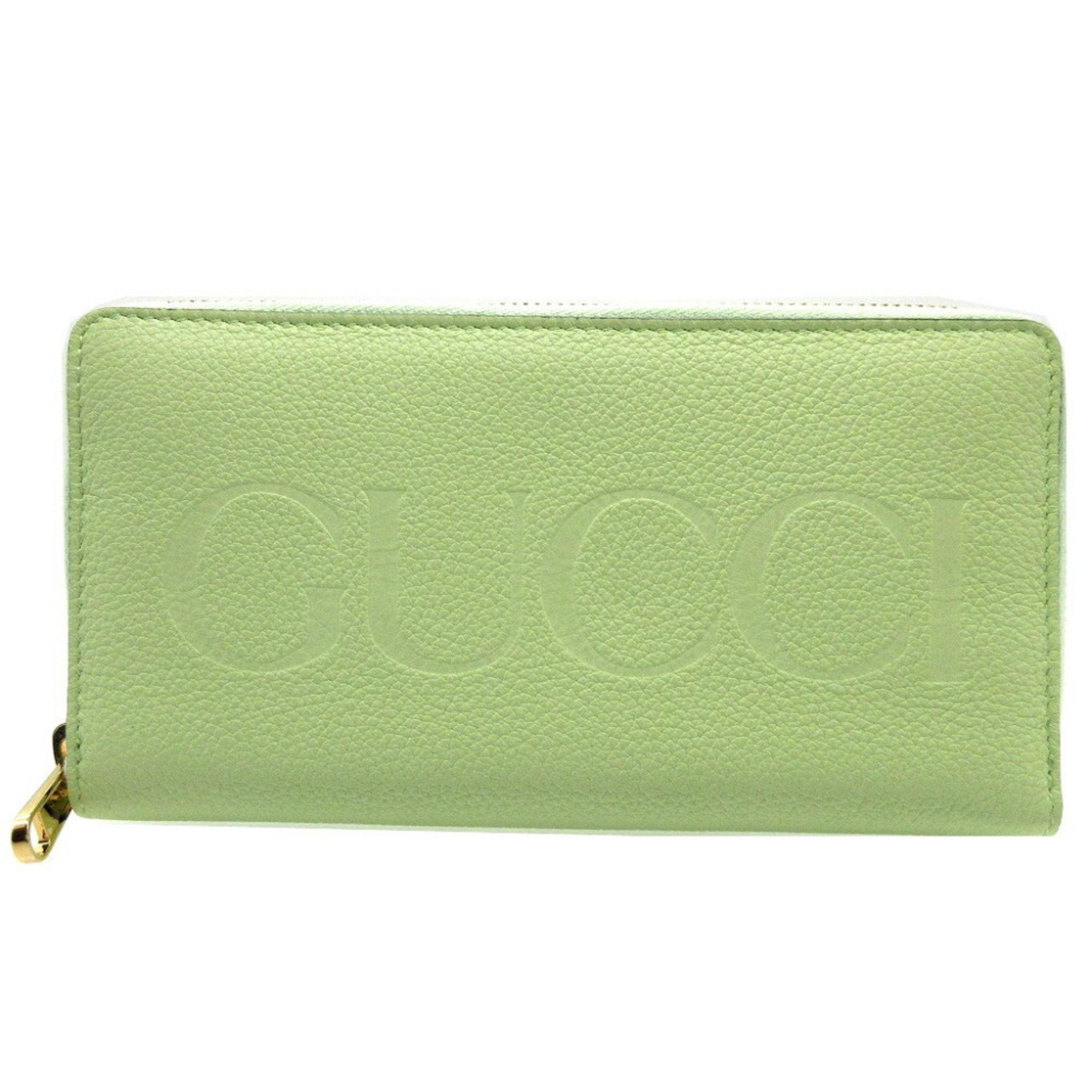 Women's Leather Zip Around Long Wallet In