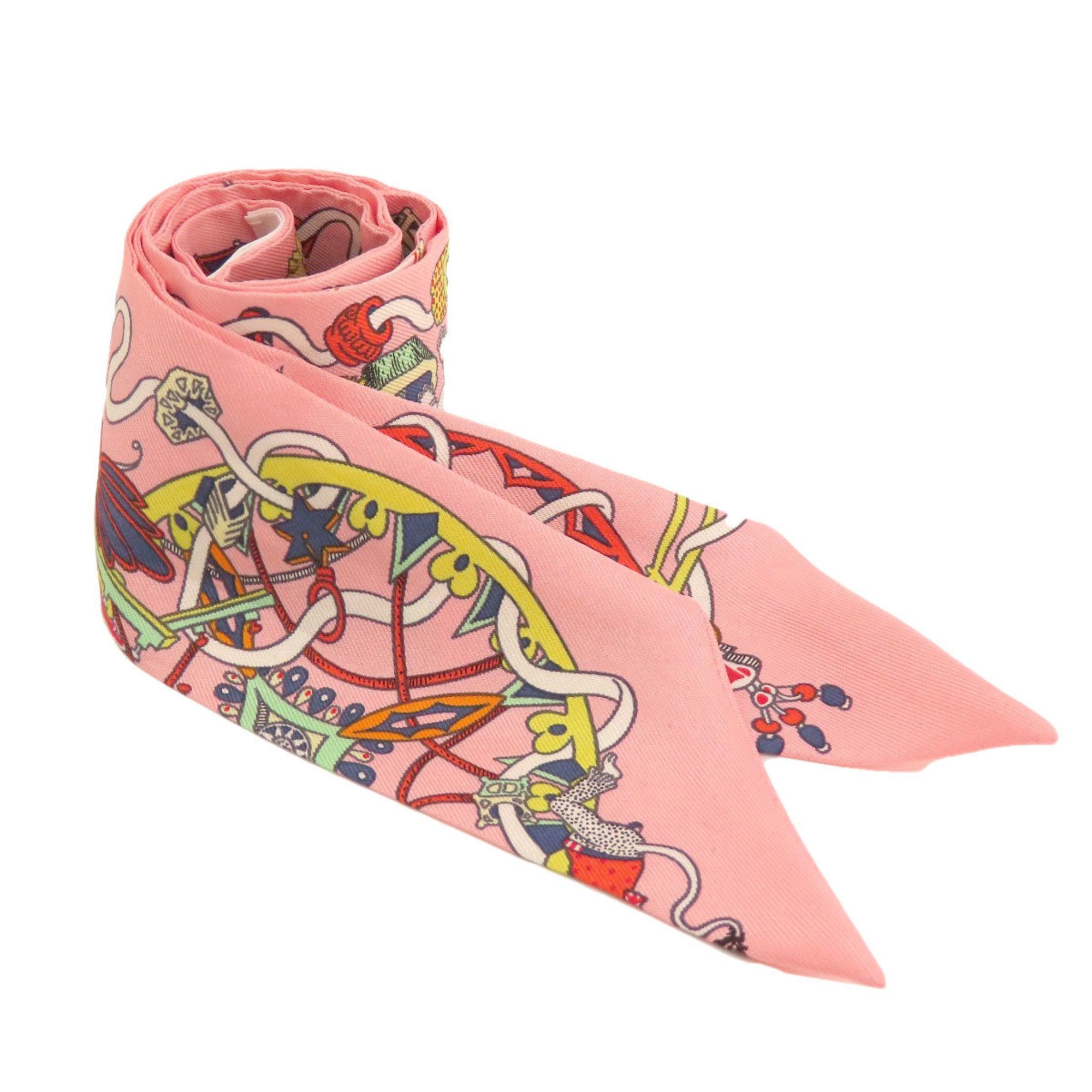 image of HERMES Twilly Scarf Muffler Silk Women's