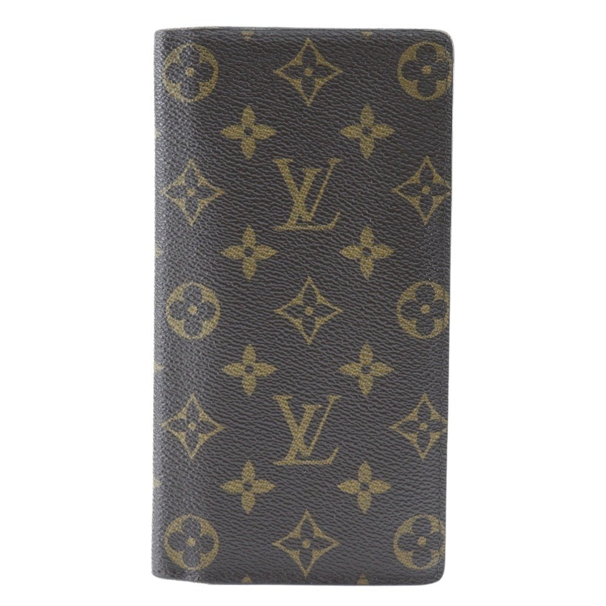 Brother Old Long Wallet Monogram Canvas TA0135 Men's I131824093