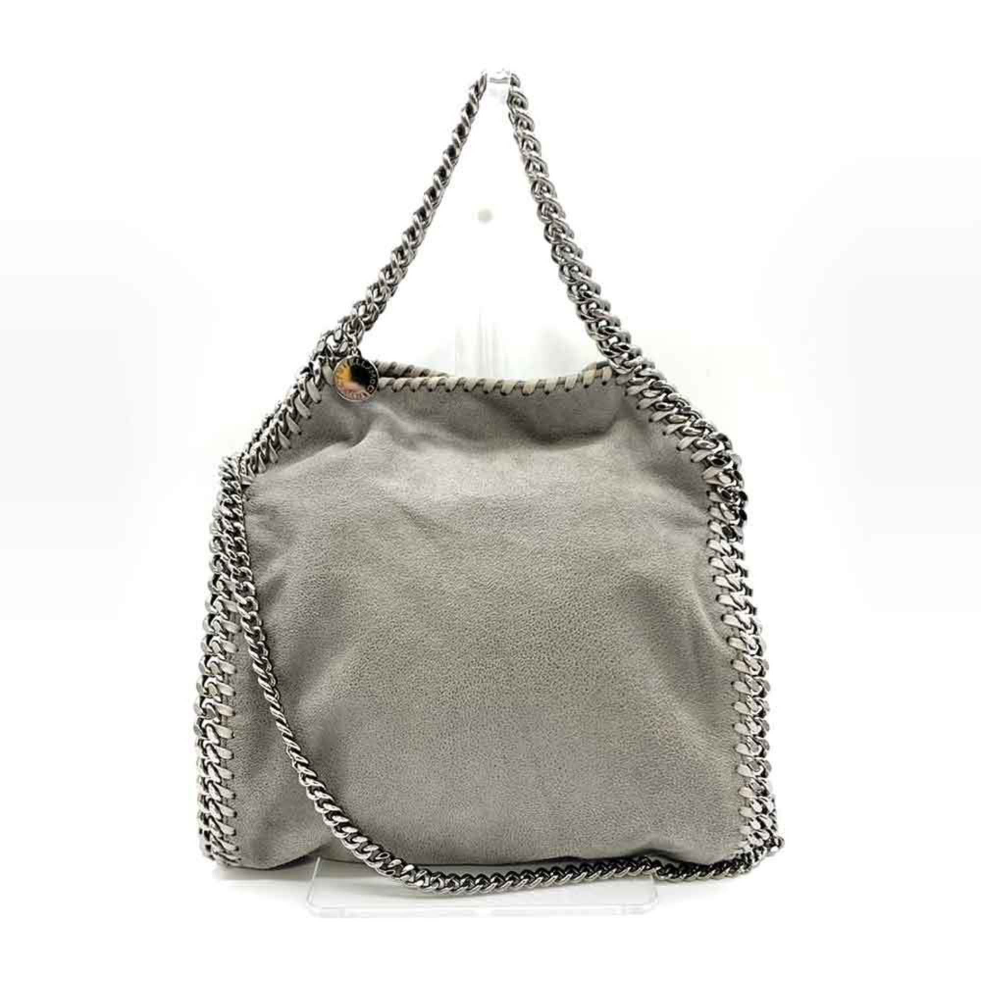 Bag Falabella Chain Shoulder Grey Handbag 2way Women's Faux Leather 371223 STELLAMcCARTNEY
