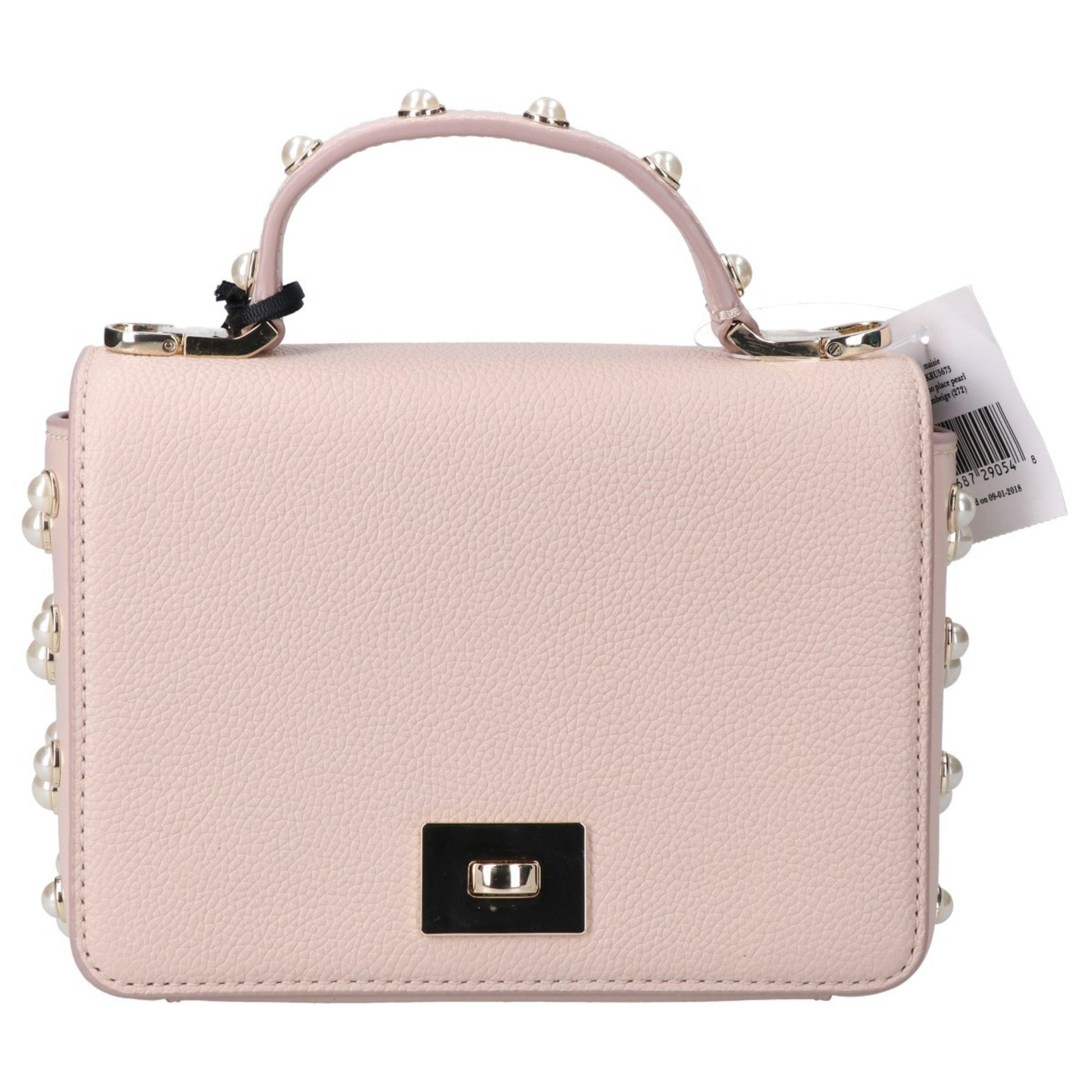 WKRU5673 Maisie Imitation Pearl Handbag Warmbeige Women's