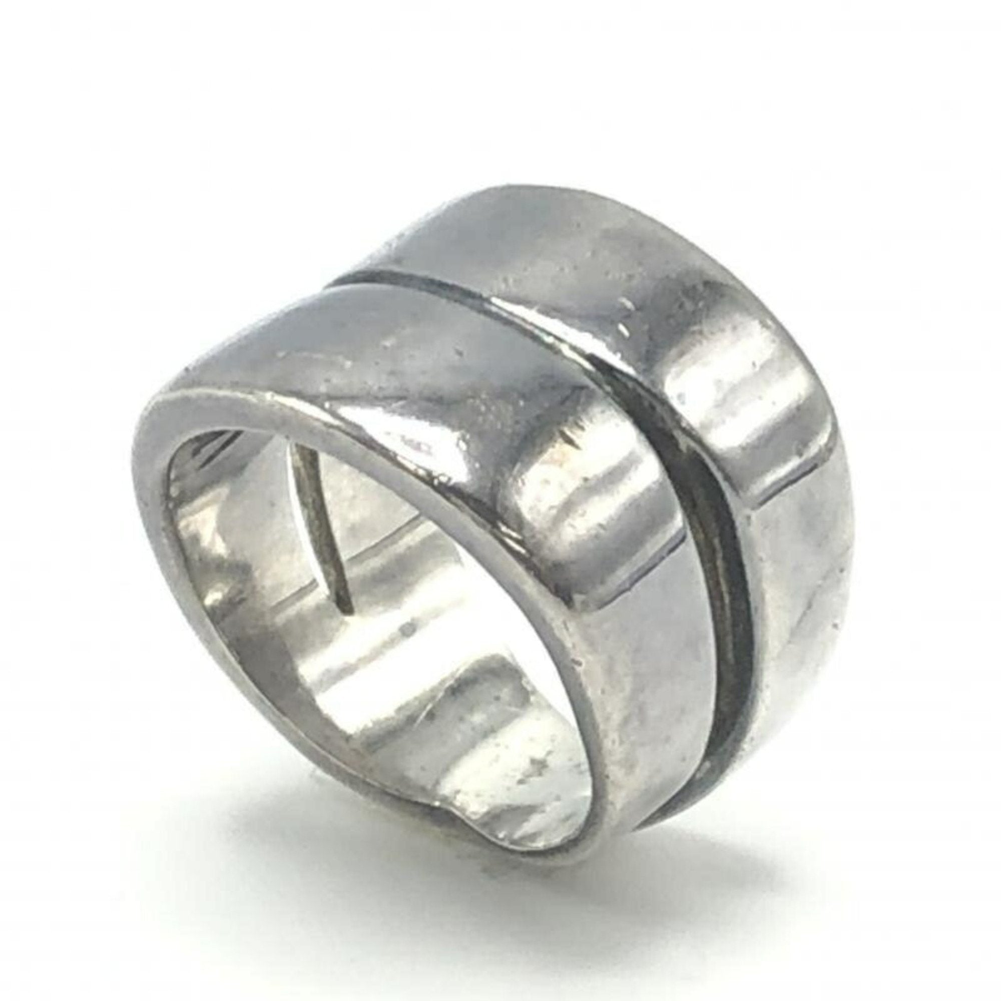 image of HERMES Silver Ring 52  925