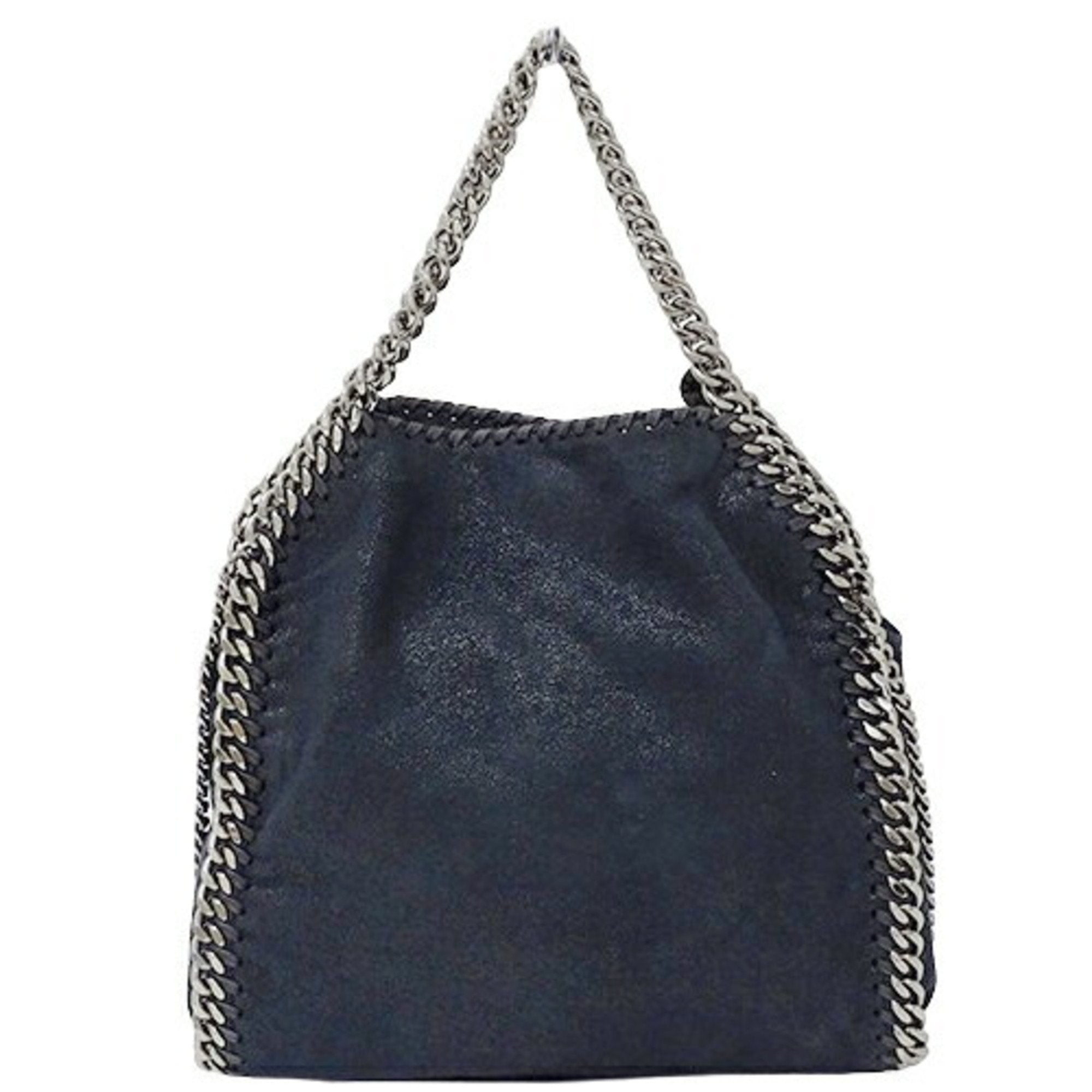 Bags Women's Handbags Tote Shoulder 2way Falabella Navy Blue Chain Compact