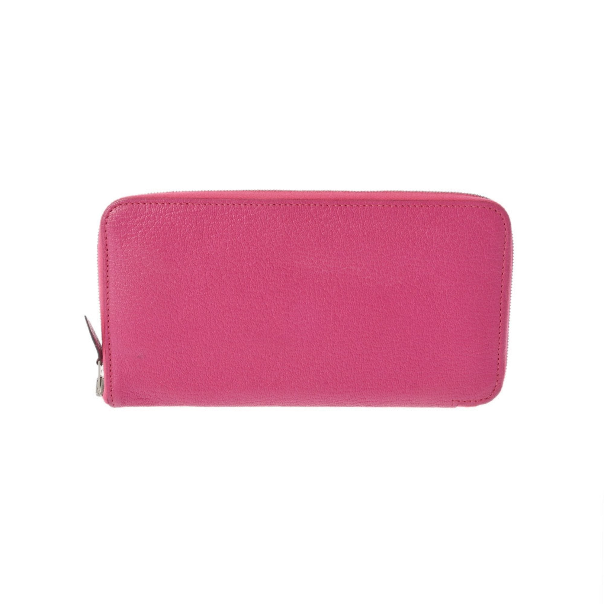 Azap Long Rose Shocking Hardware L Stamp [around 2008] Unisex Chevre Wallet