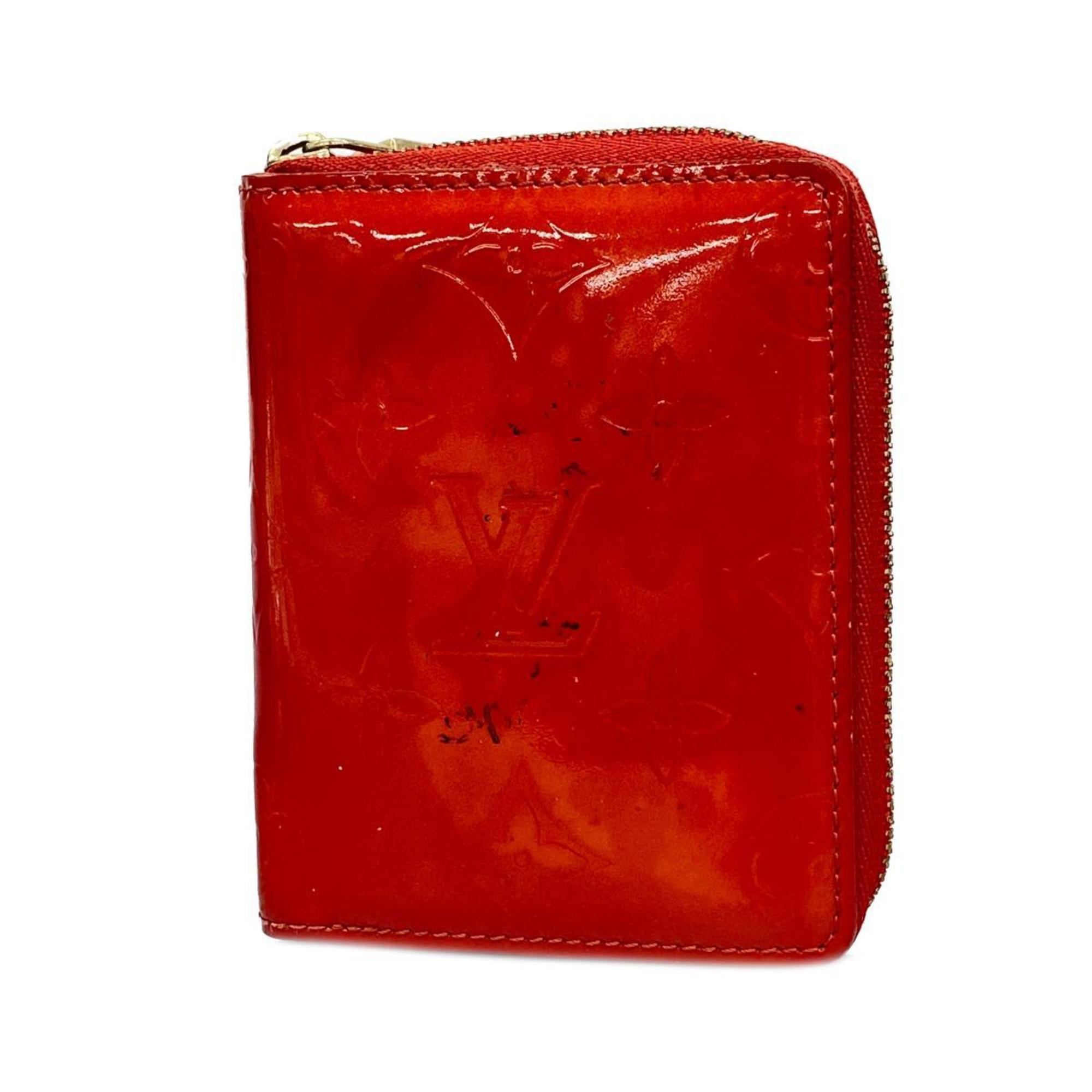 Wallet/Coin Case Vernis Bloom M91151 Rouge Ladies