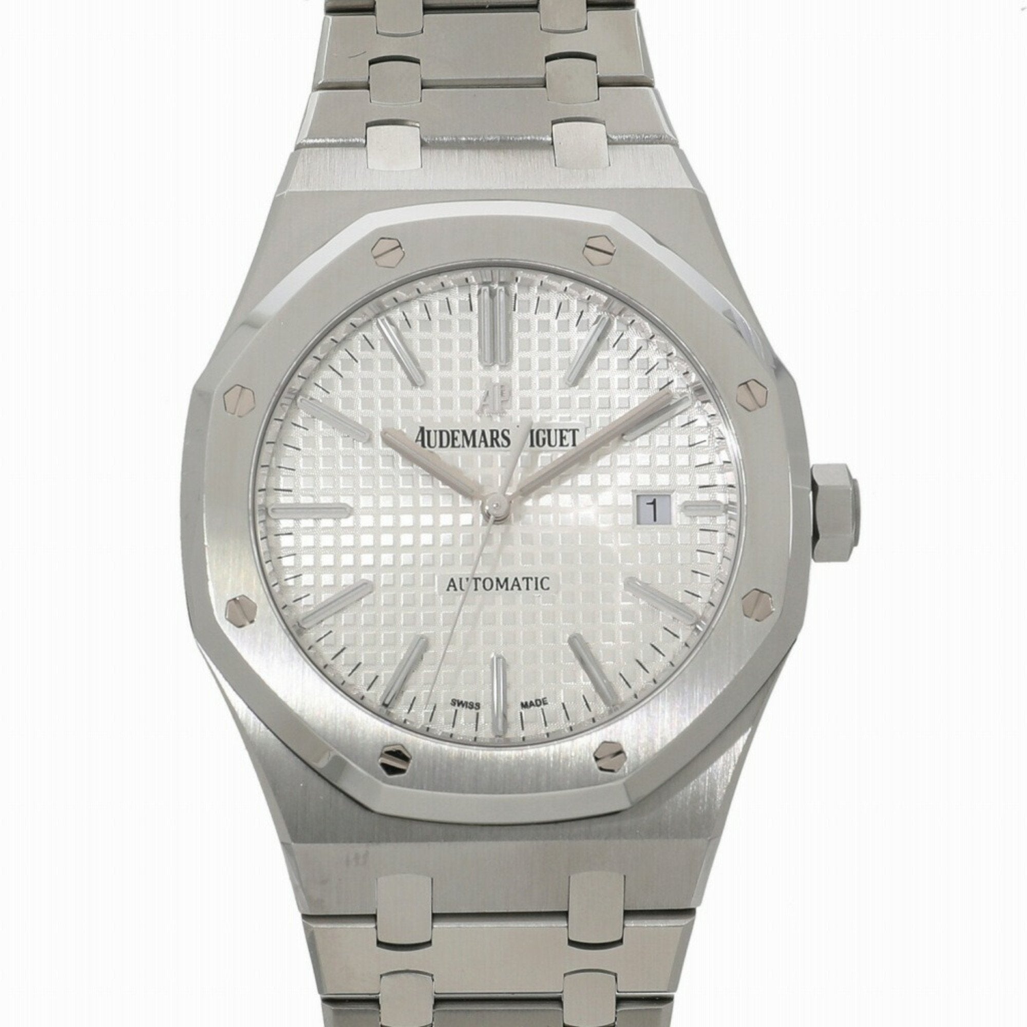 Image of AUDEMARS PIGUET Royal Oak Automatic 15400ST.OO.1220ST.02 Silver Men's Watch