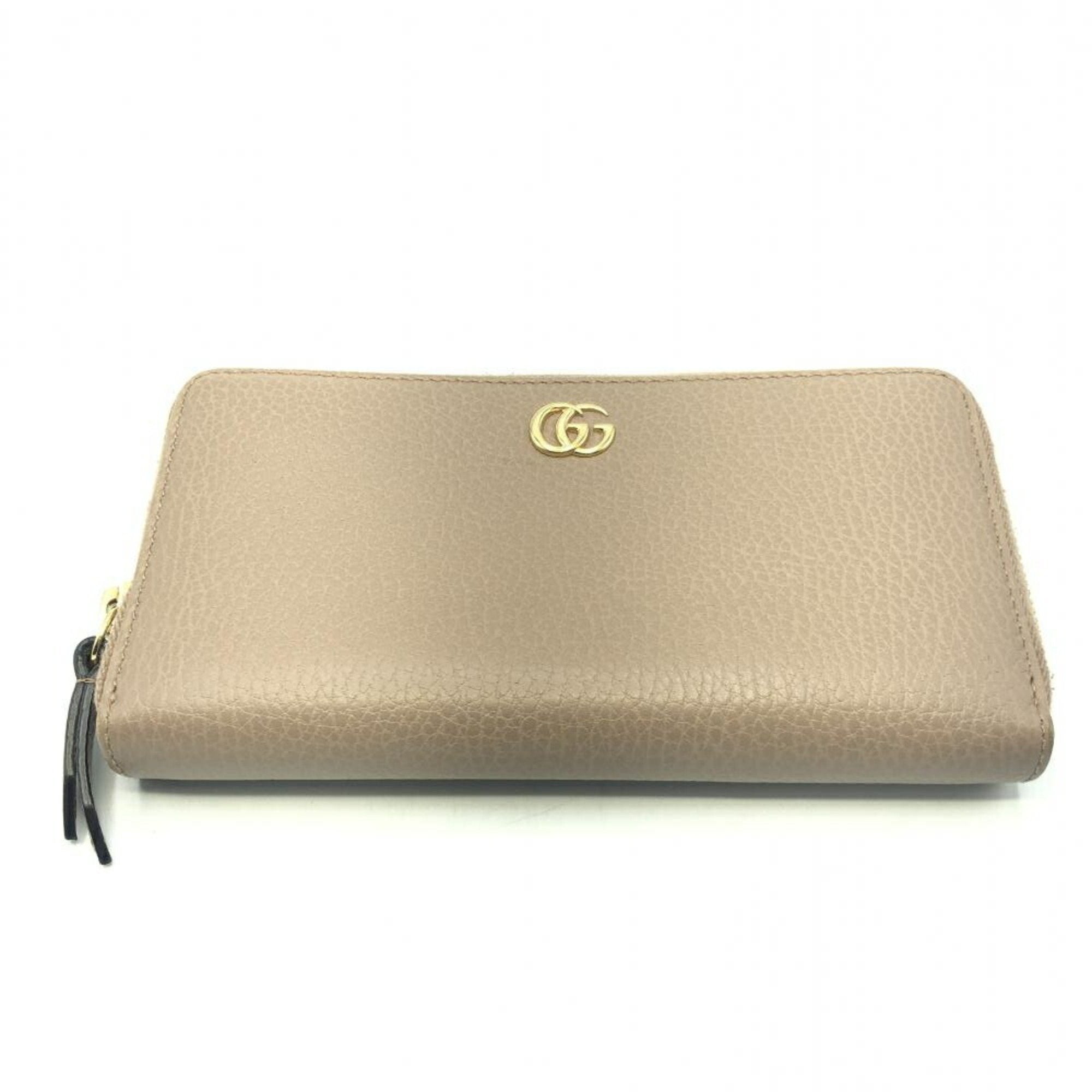 Round Long Wallet GG Marmont