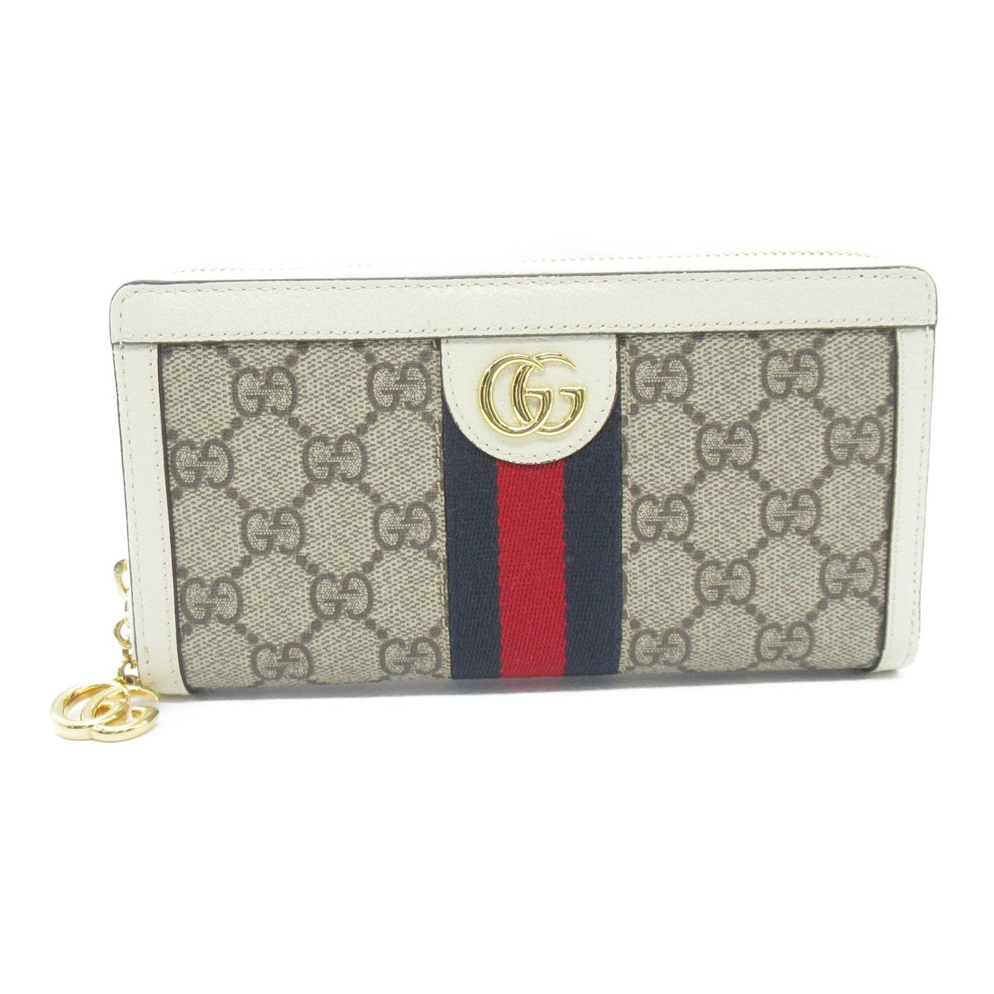 Round Long Wallet PVC Coated Canvas 523154