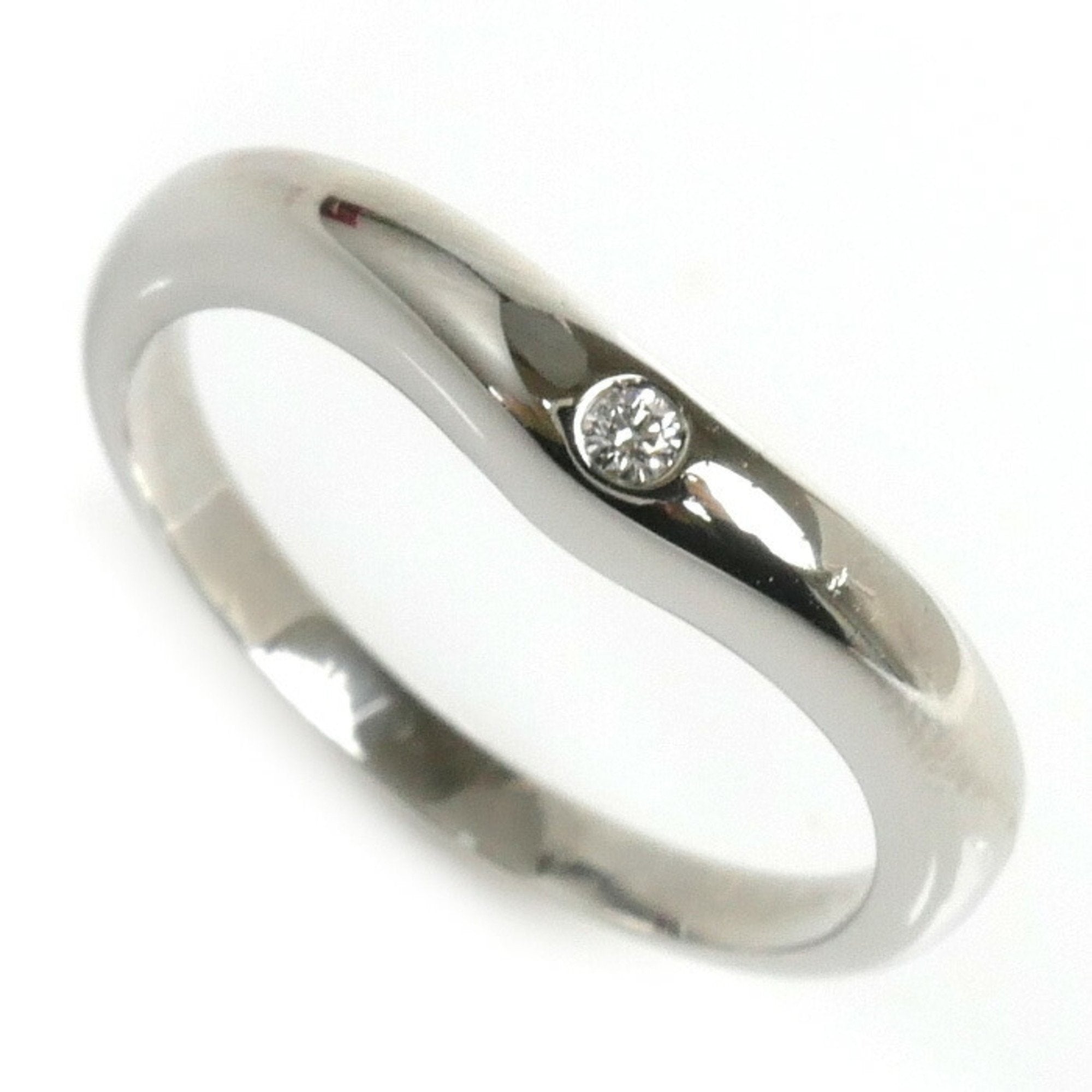 Pt950 Platinum Corona Diamond Ring