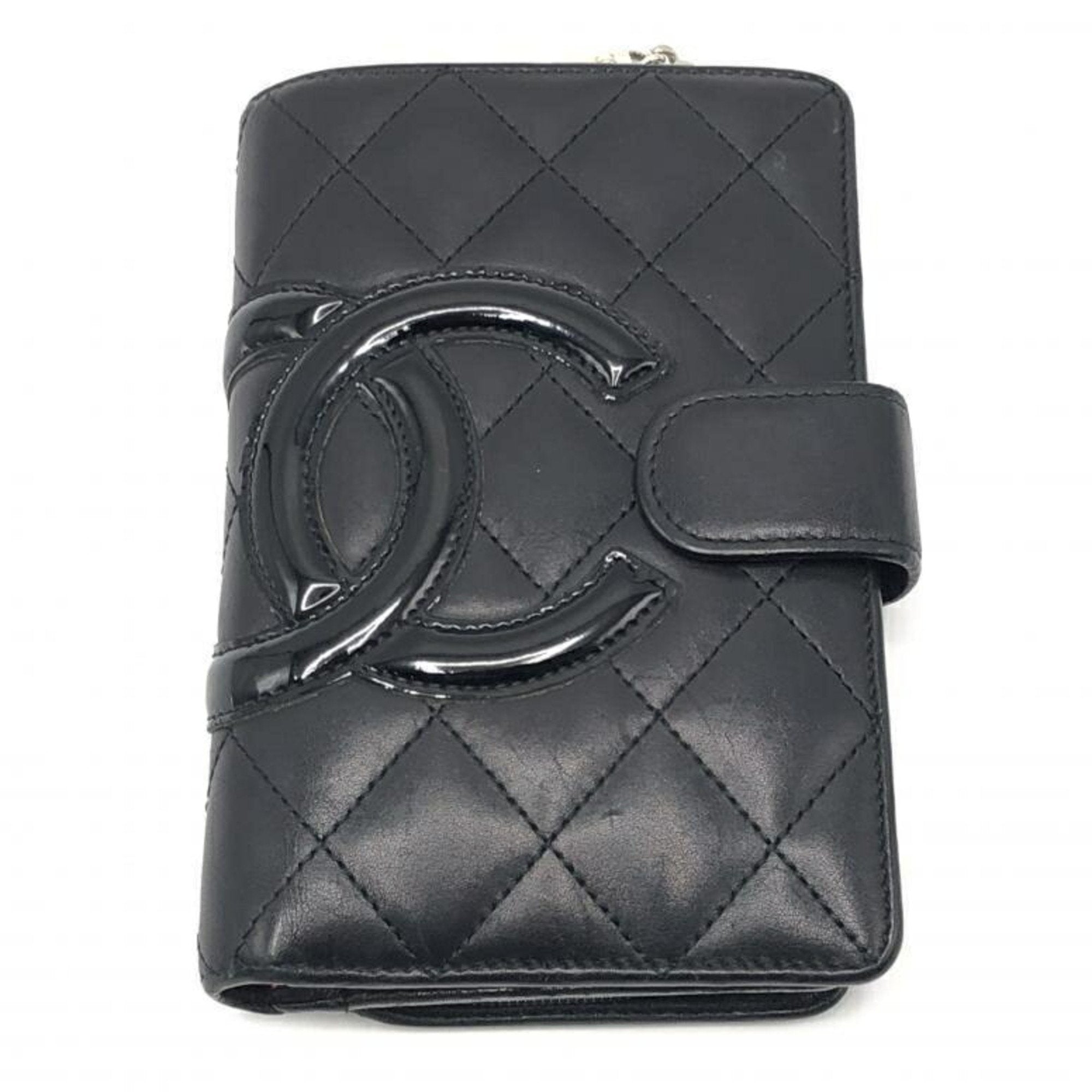 Cambon Bi-fold Wallet A50080 Black
