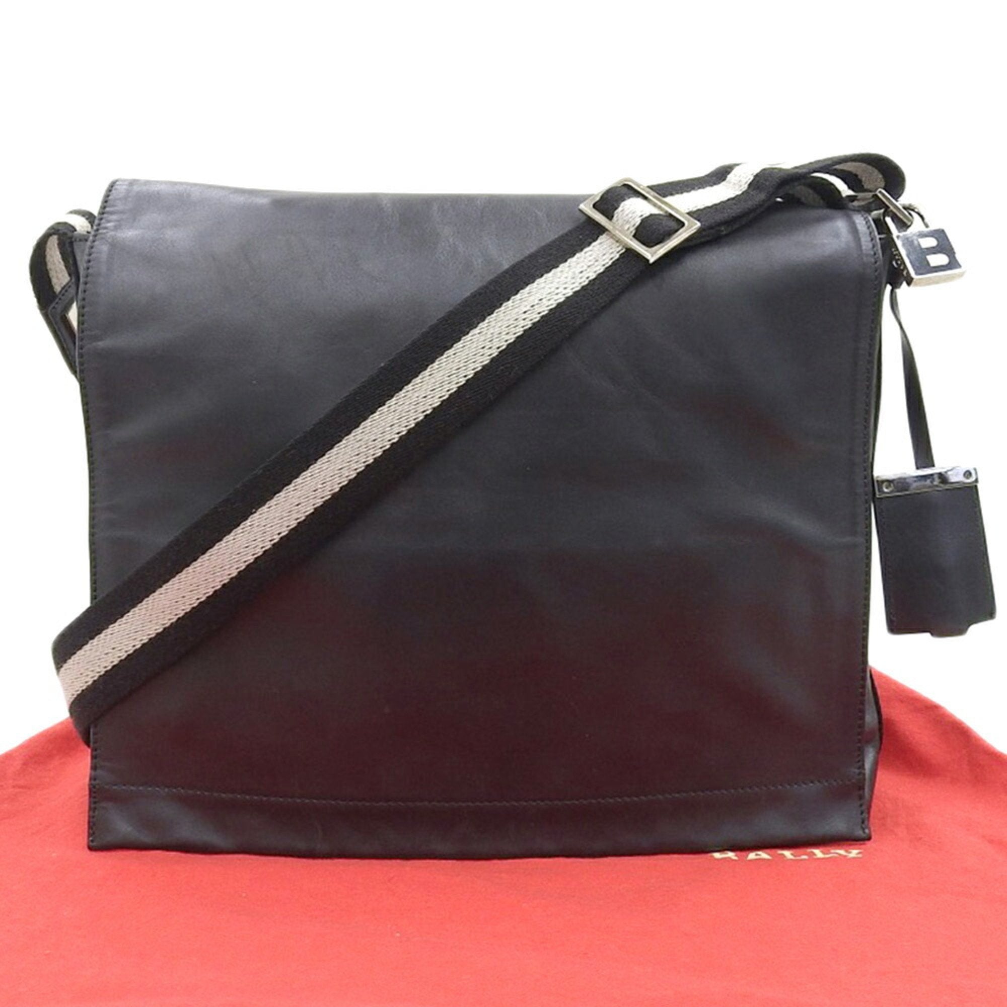 Bag Shoulder Leather Black