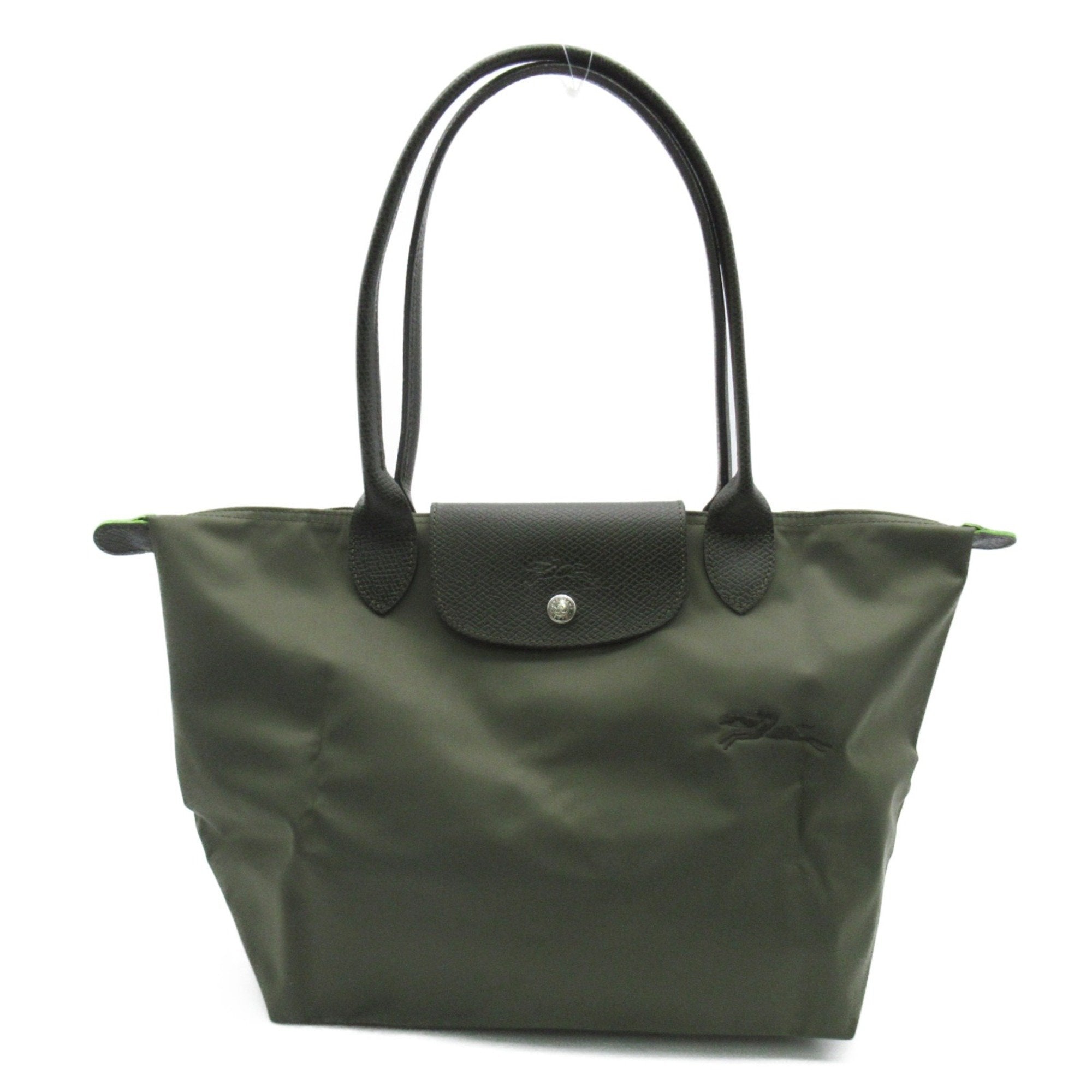 Le Pliage M Shoulder Bag Forest Recycled Polyamide Canvas L2605919479