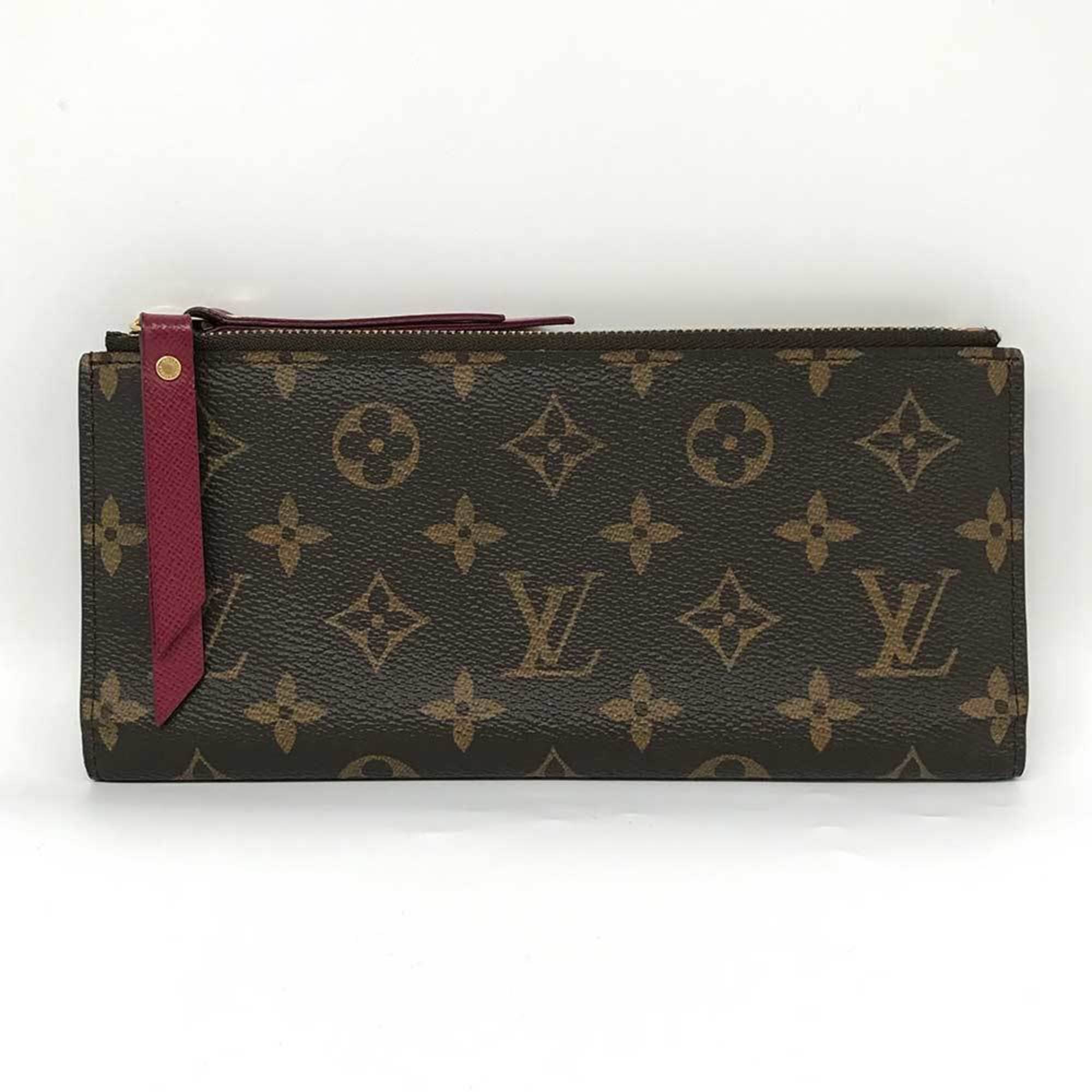 Portefeuille Adele Monogram M61269 Double Long Wallet Folding