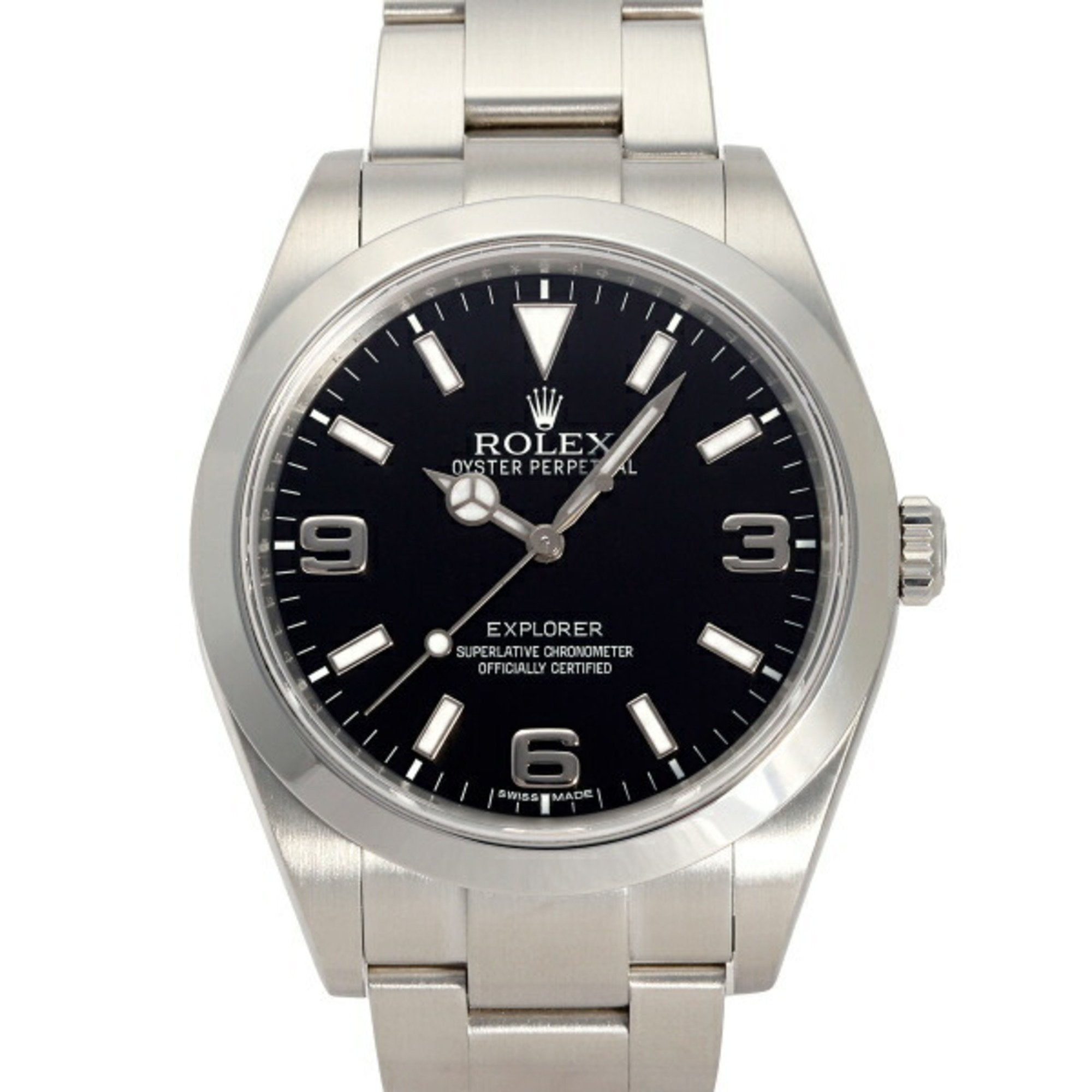 image of ROLEX Explorer 214270 Black Dial Watch Men's