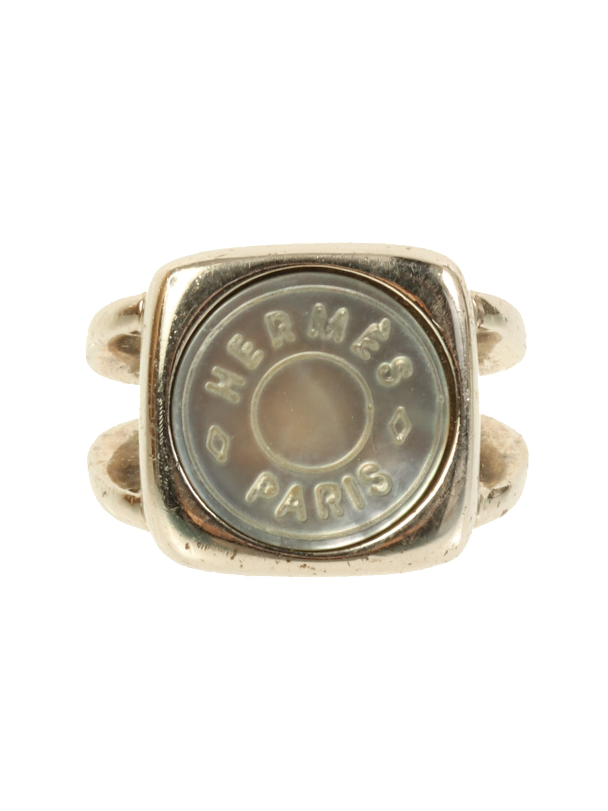 image of HERMES Corozo Ring Silver