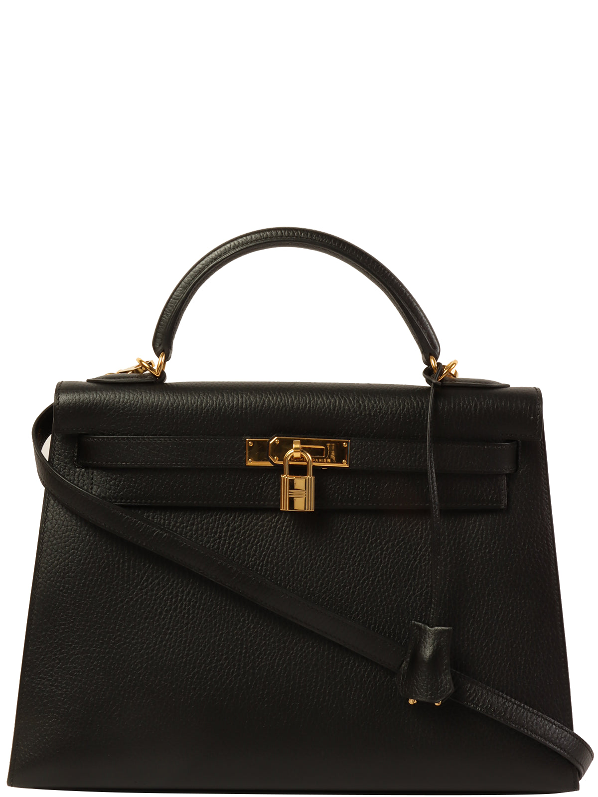 image of HERMES 2000 Made Kelly Bag 32Cm Black