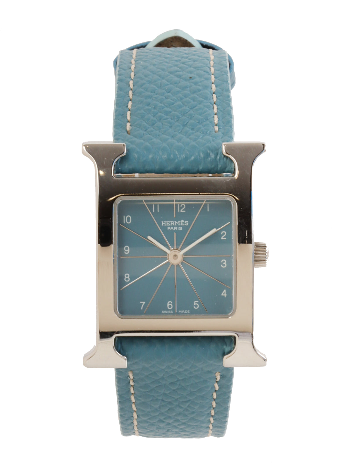 image of HERMES H Watch Blue