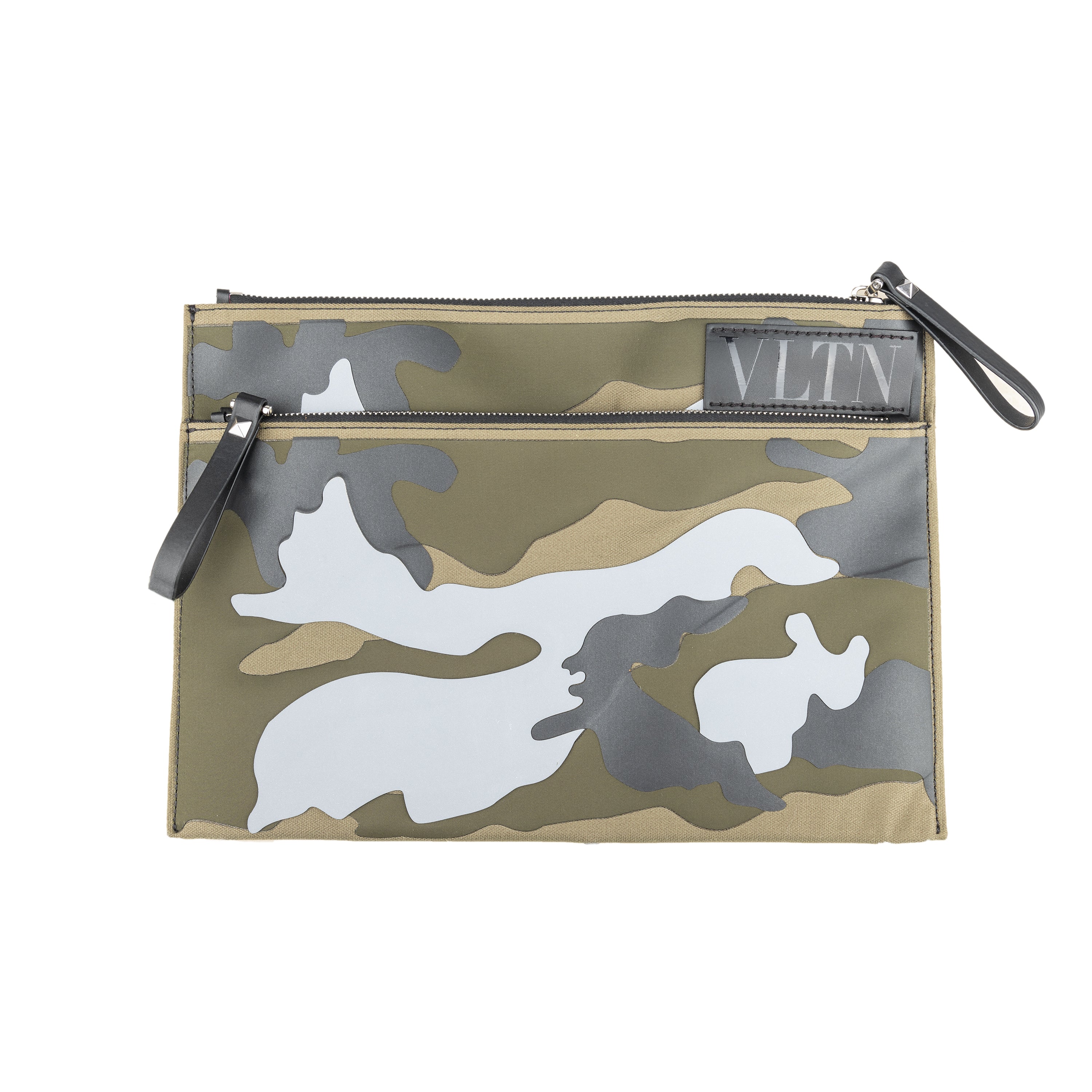 image of VALENTINO Valentino VLTN Camouflage Pouch Bag