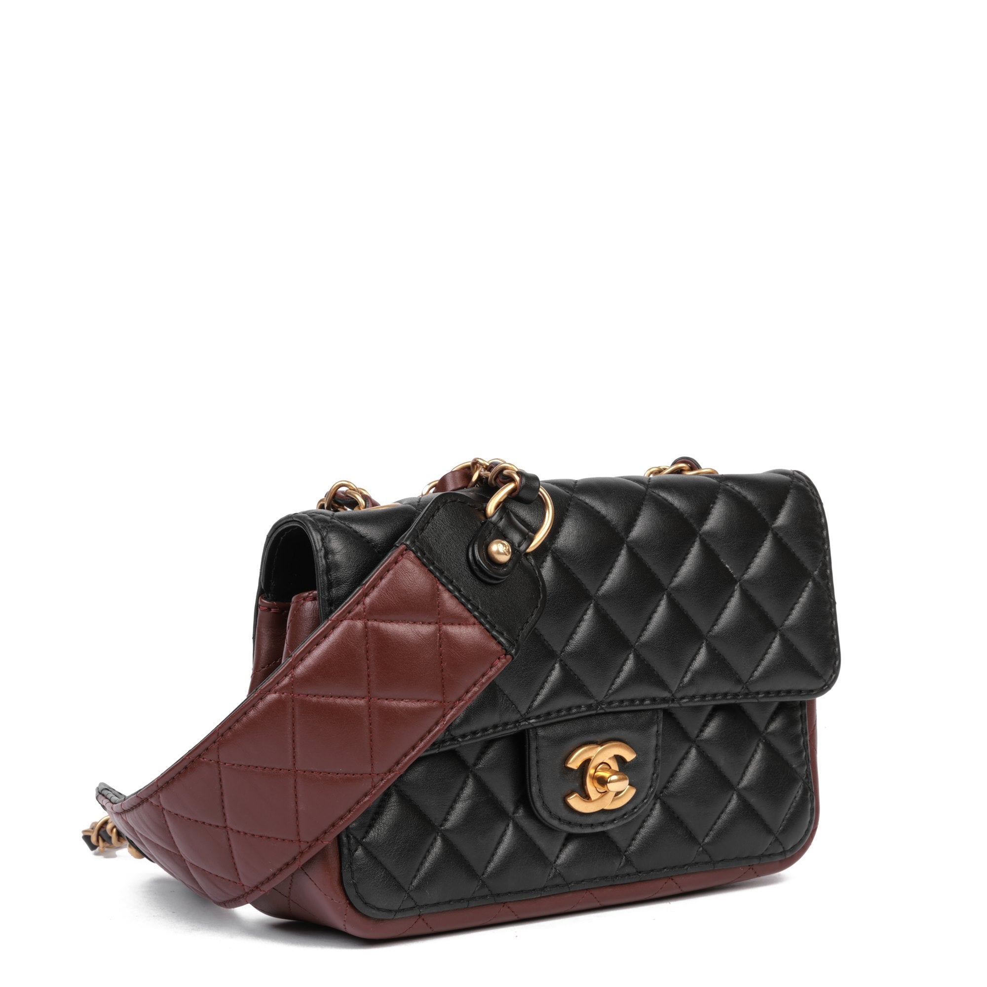 CHANEL  Bags  Chanel Burgundy Mini Flap Bag  Poshmark