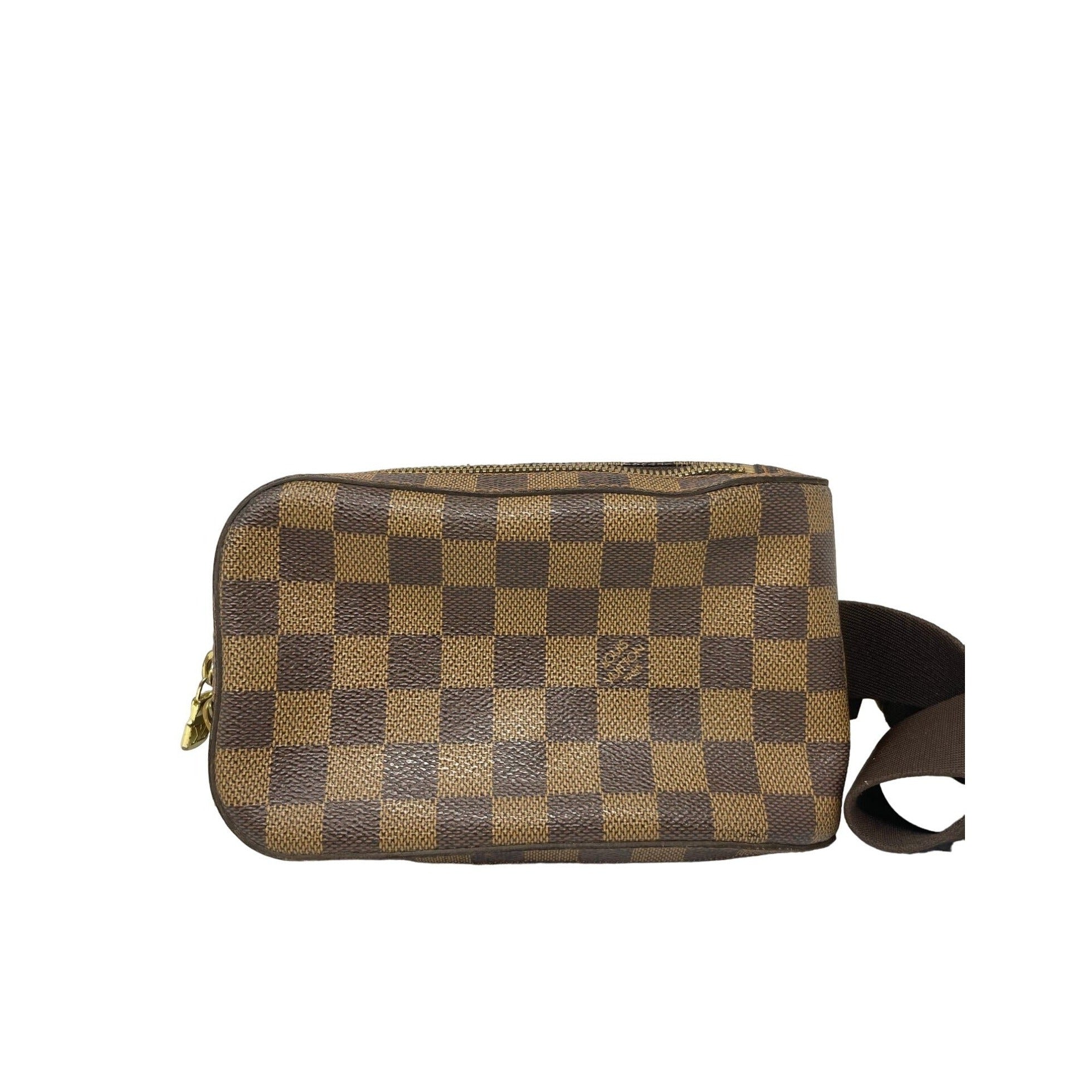 image of LOUIS VUITTON Louis Vuitton Damier Ebene Geronimos - Brown