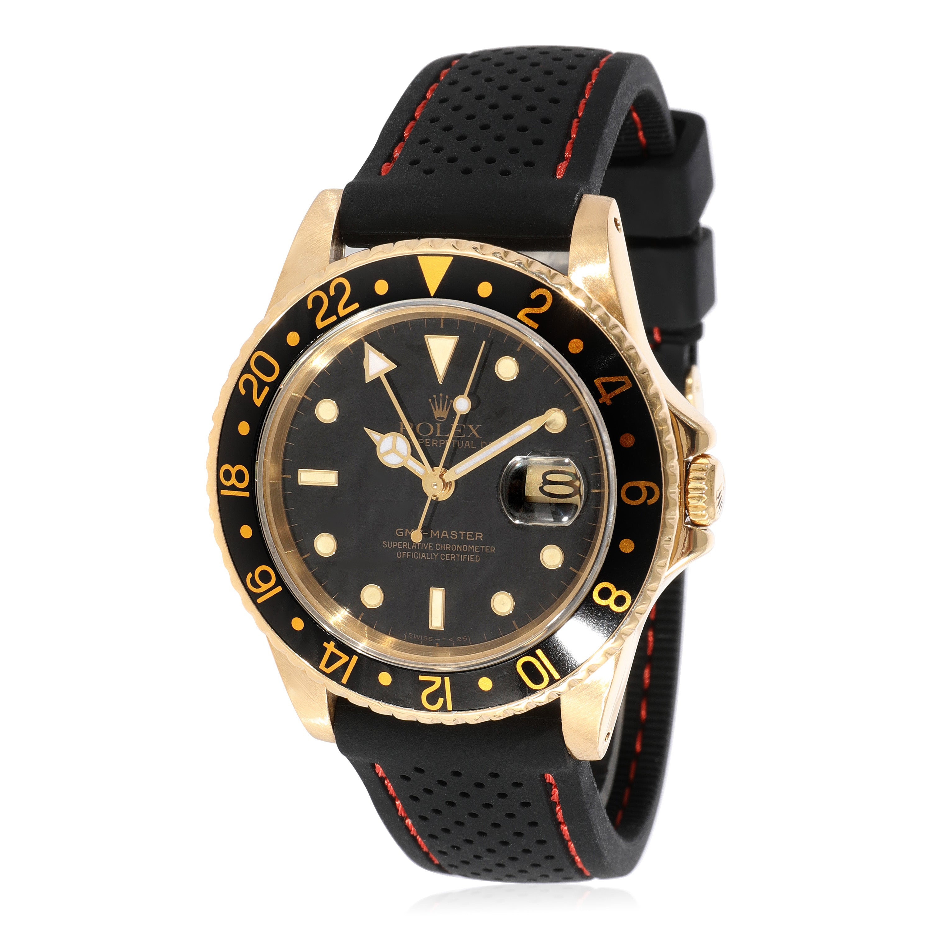 ROLEX GMT-Master 16758 Men's Watch in Yellow Gold Product Image