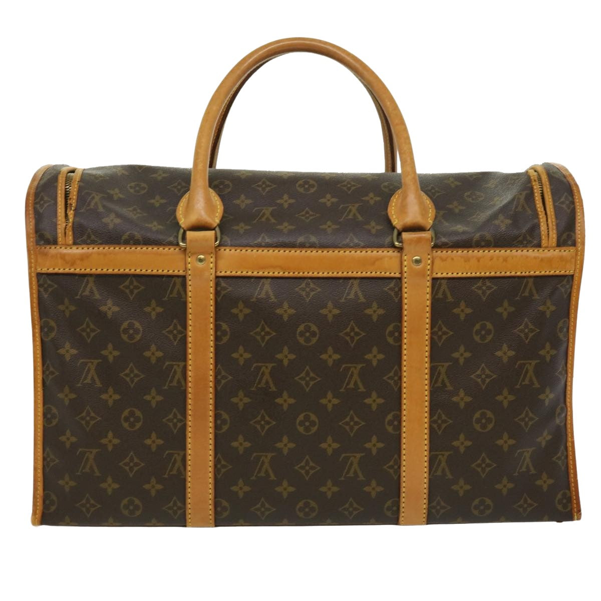 Louis Vuitton Dog Carrier 40 Monogram Canvas Luggage Bag