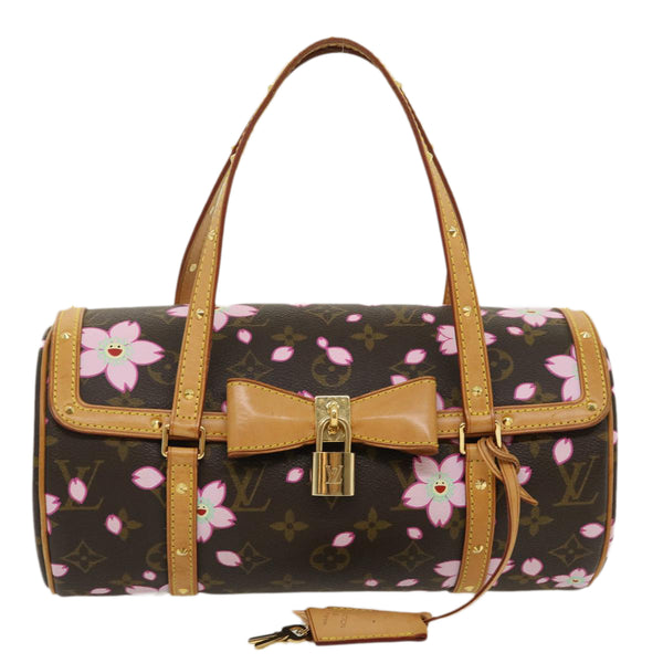 Papillon cloth handbag Louis Vuitton Multicolour in Cloth - 16653544