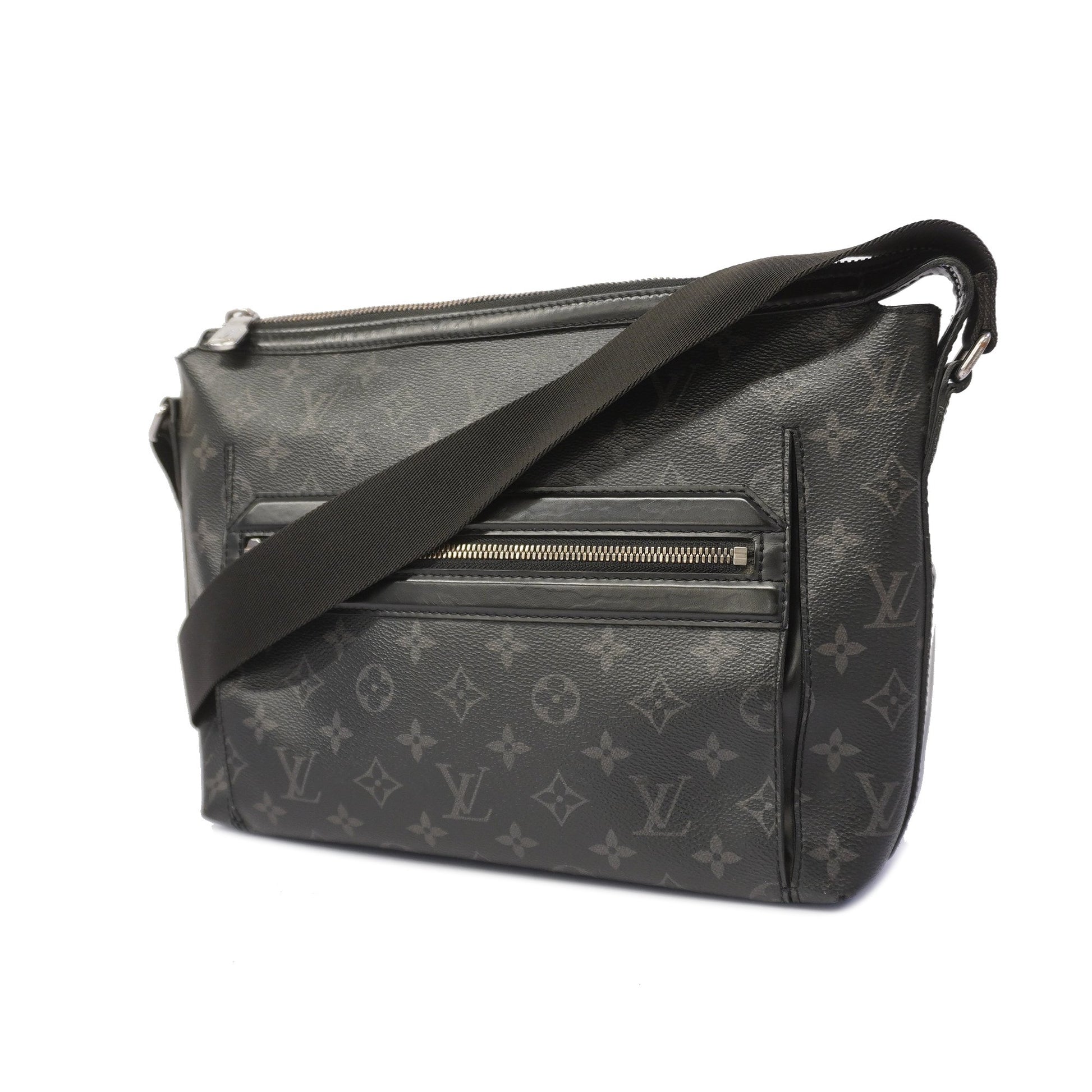 Louis Vuitton Monogram Eclipse Odyssey MM - Black Messenger Bags