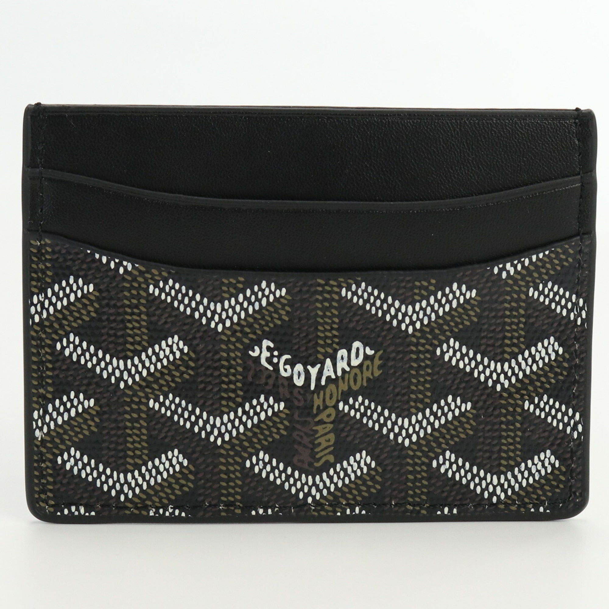 goyard saint sulpice card case leather unisex