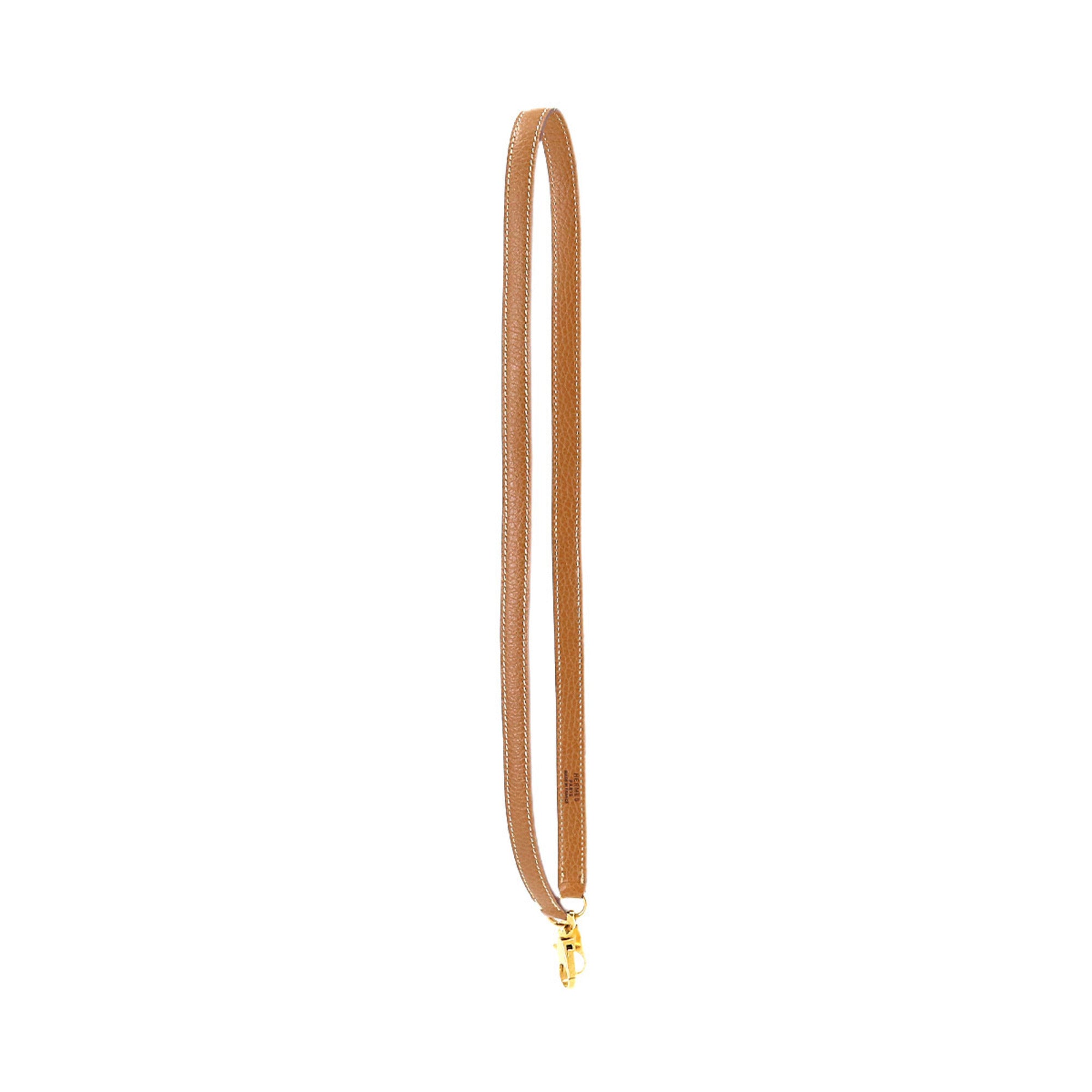 image of HERMES Kelly Bolide shoulder strap Ardennes gold Shoulder