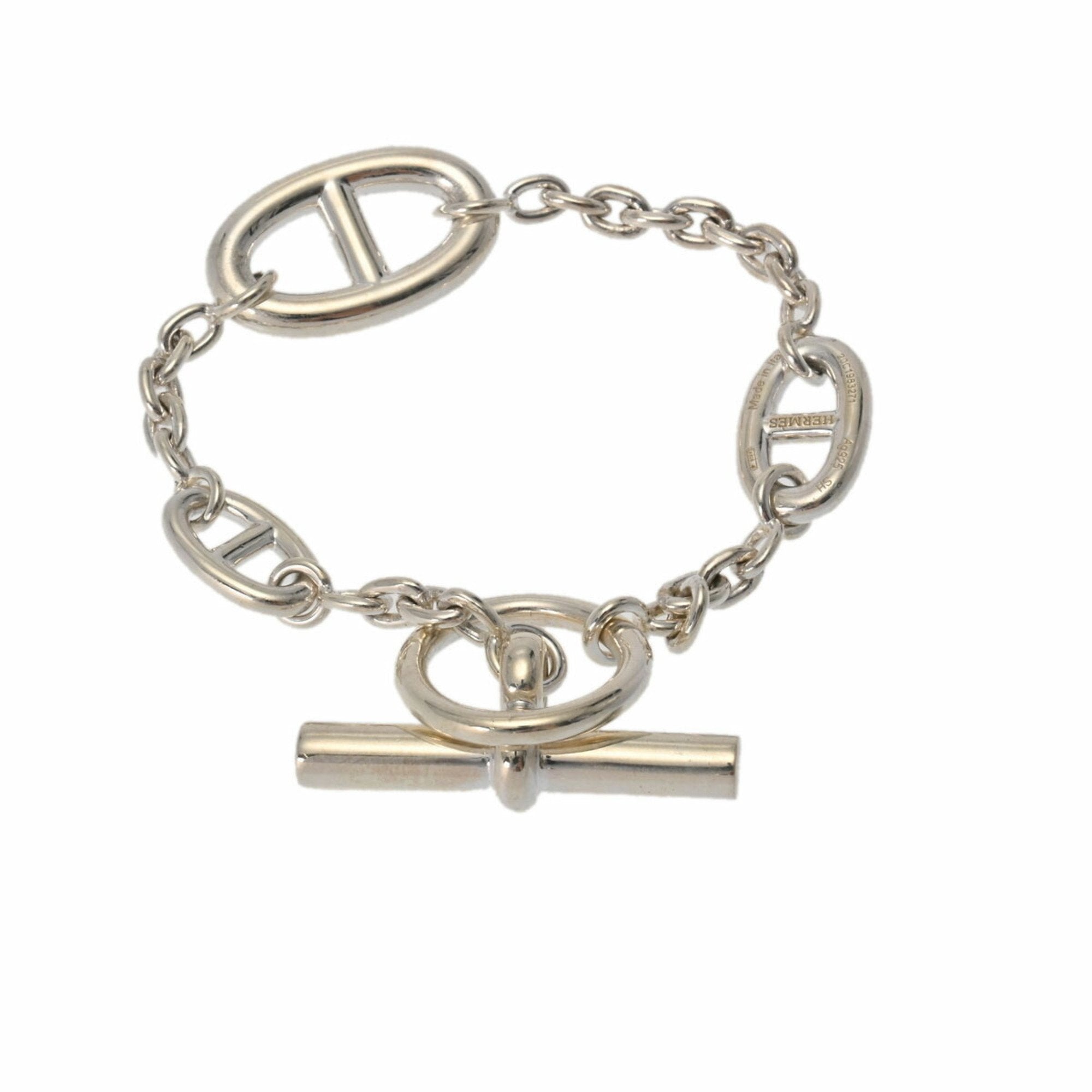 image of HERMES Chaine d'Ancle Farandole Women's SV925 Bracelet