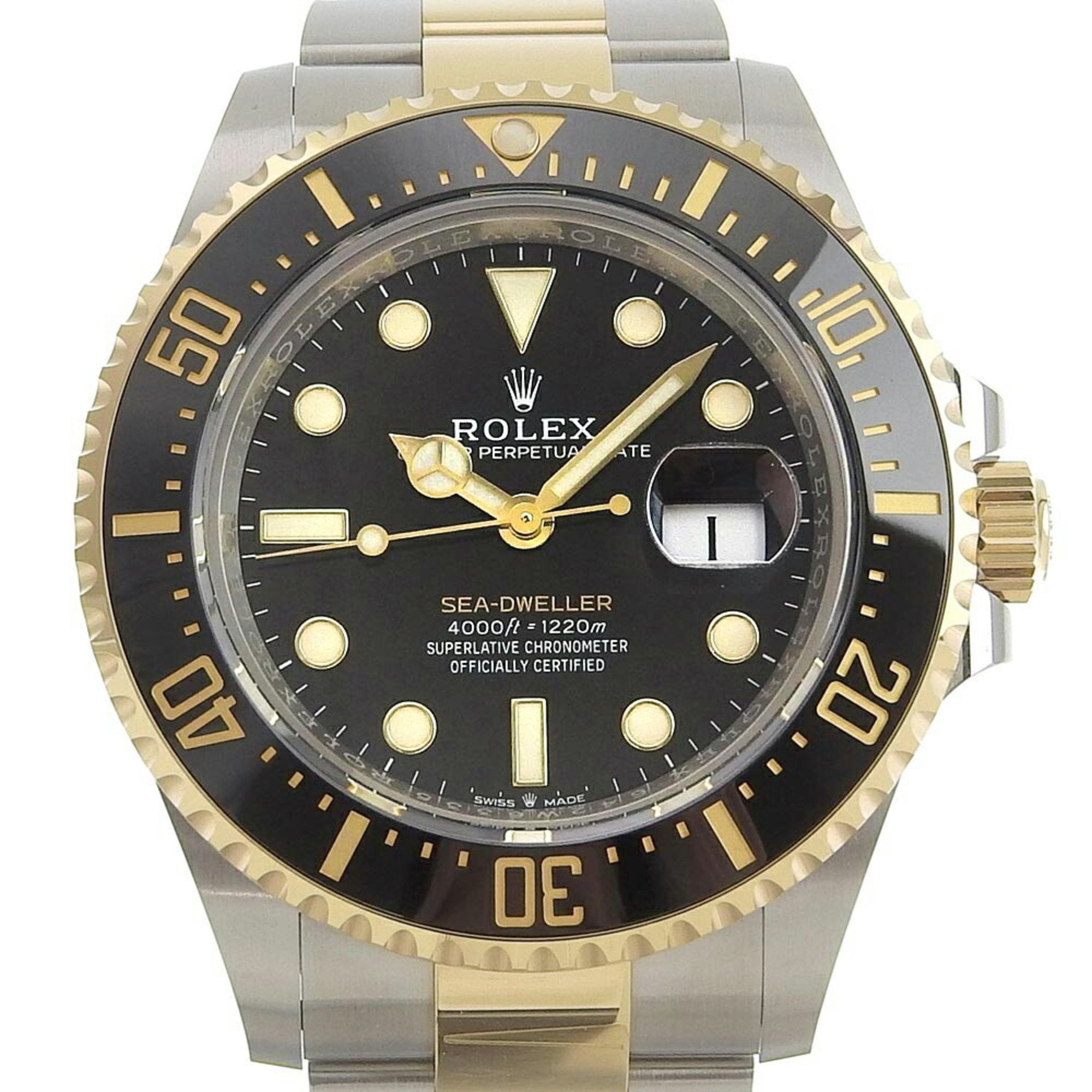 image of Rolex Sportsline Sea-Dweller Men's Automatic Watch Combi Random Number 126603