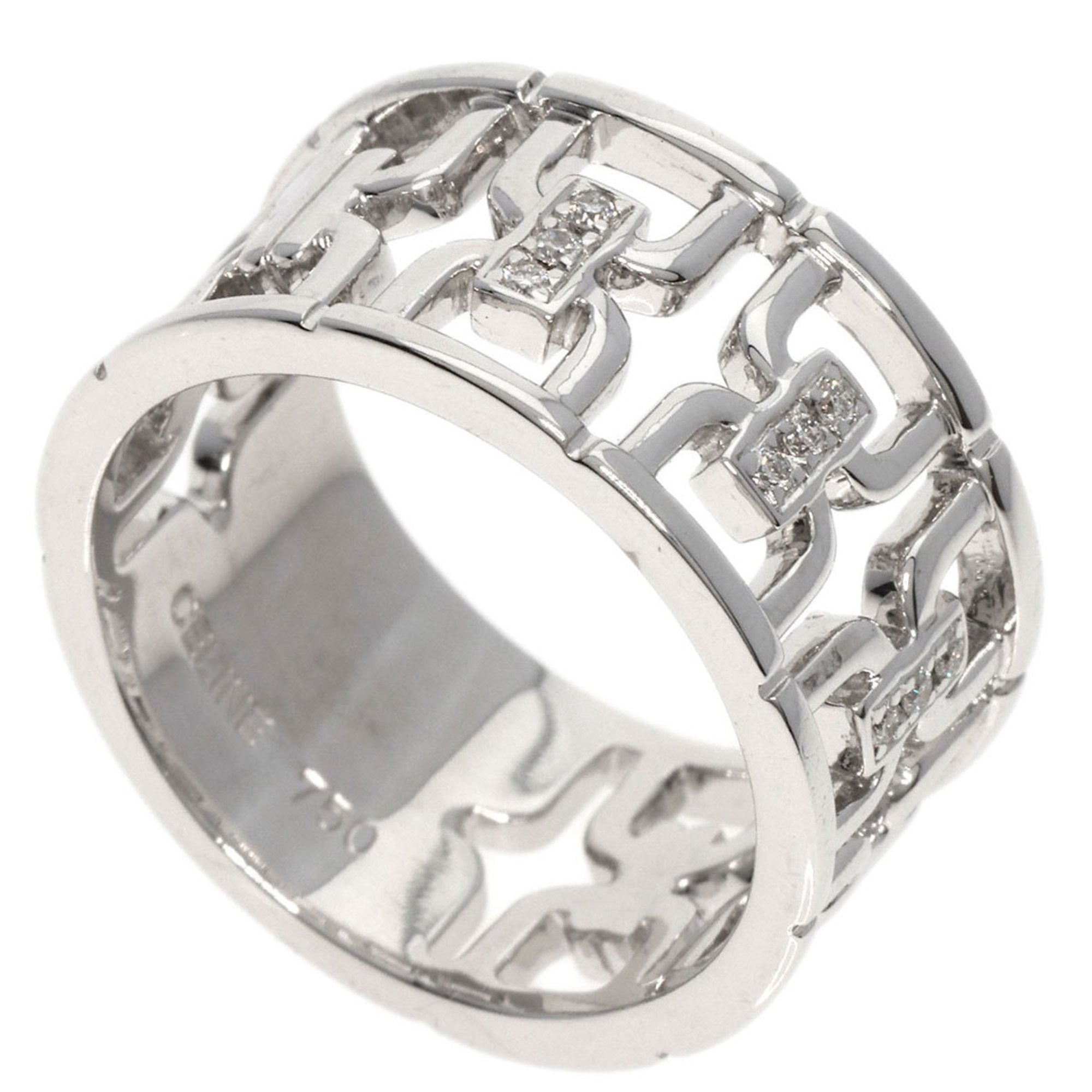 image of CELINE Diamond Ring K18 White Gold Women's