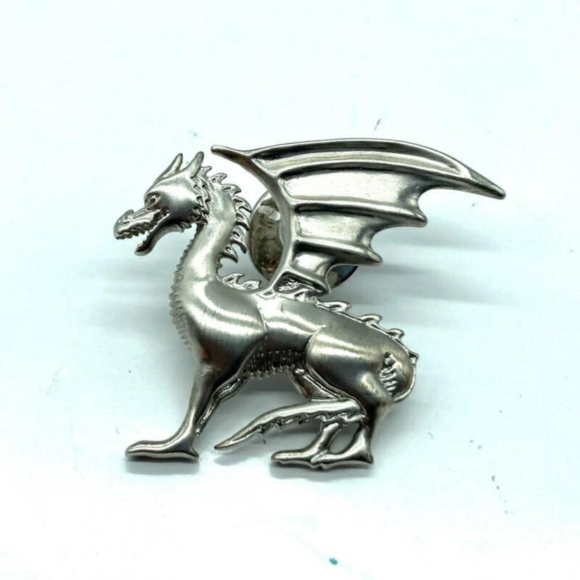 image of HERMES Dragon Talisman Brooch  Pin Badge