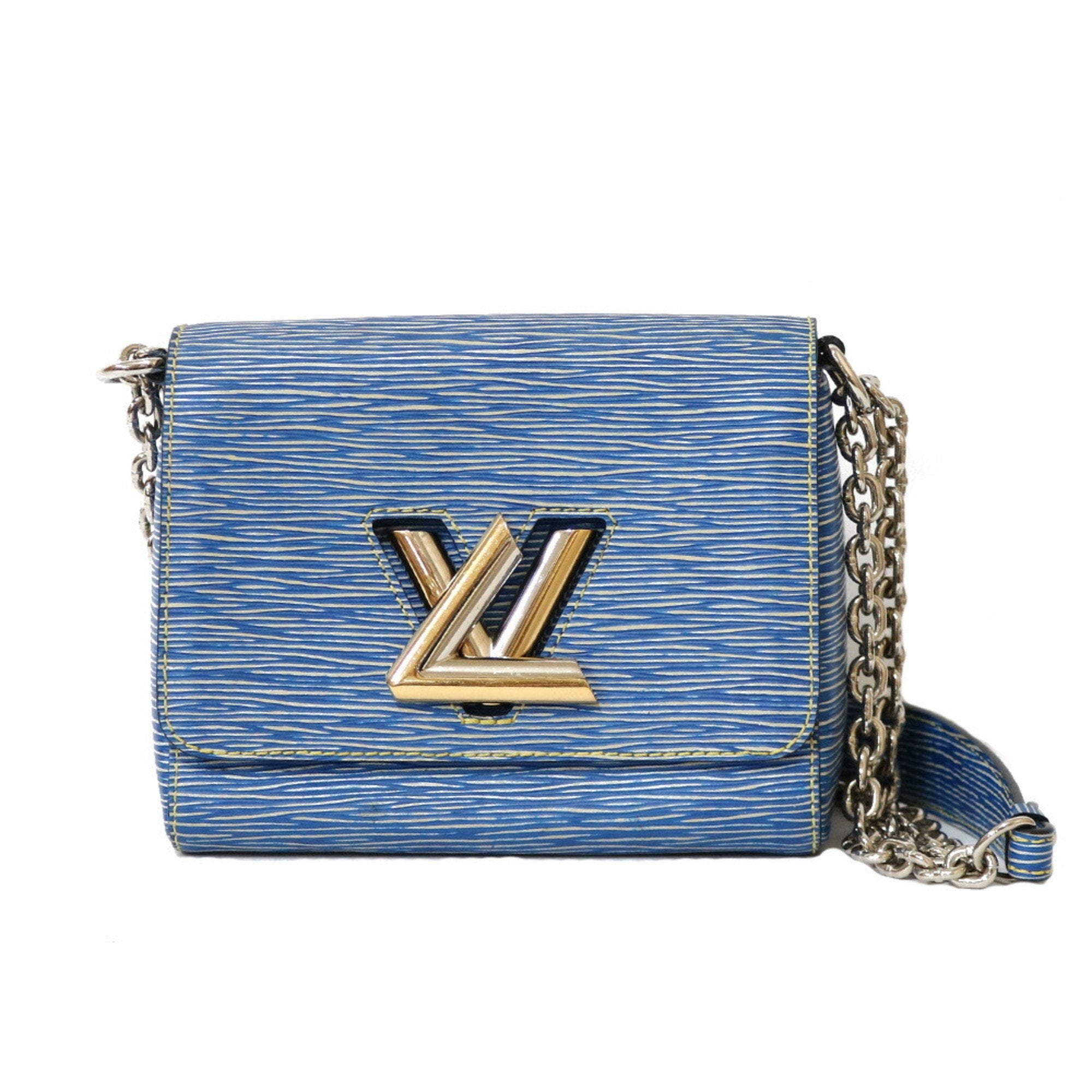 Louis Vuitton Louis Vuitton Mini Pleaty Blue Monogram Denim Shoulder 