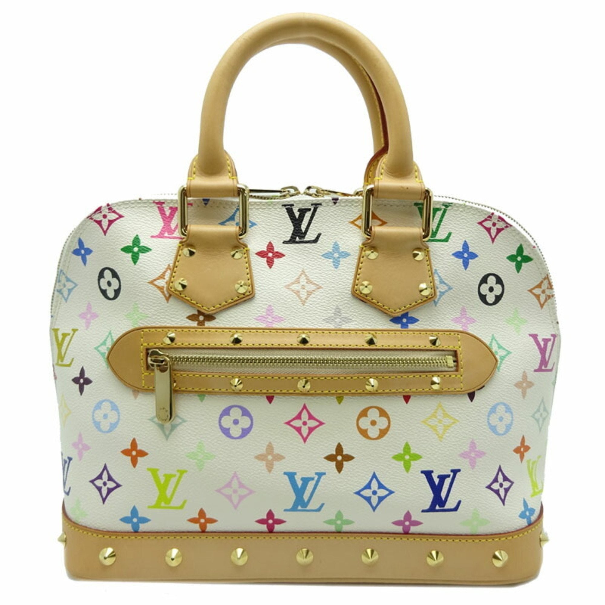 Louis Vuitton Lv Hand Bag Alma Pm Blanc