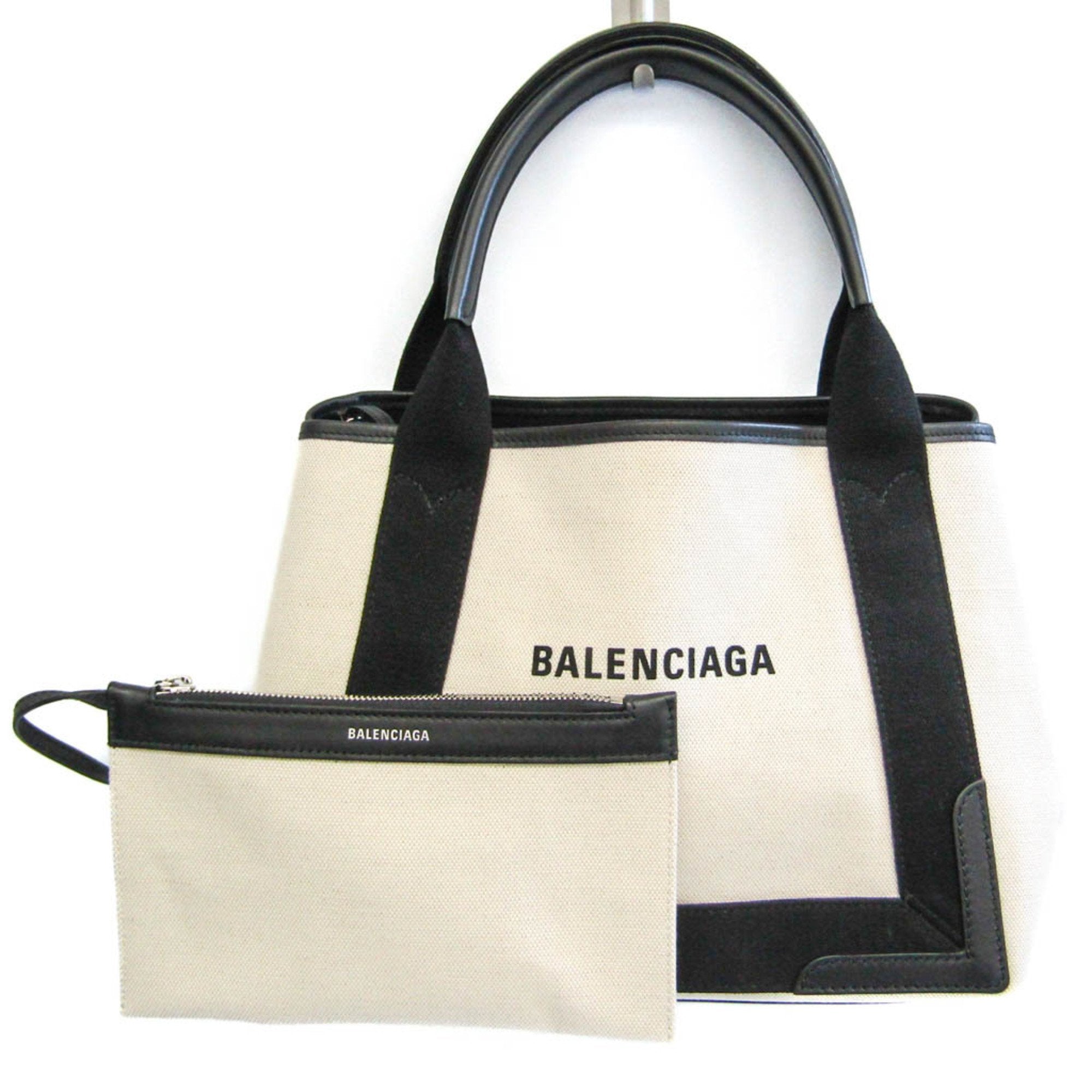Balenciaga Cabas Small Tote Bag Leather Light Beige  Tote  fashionette