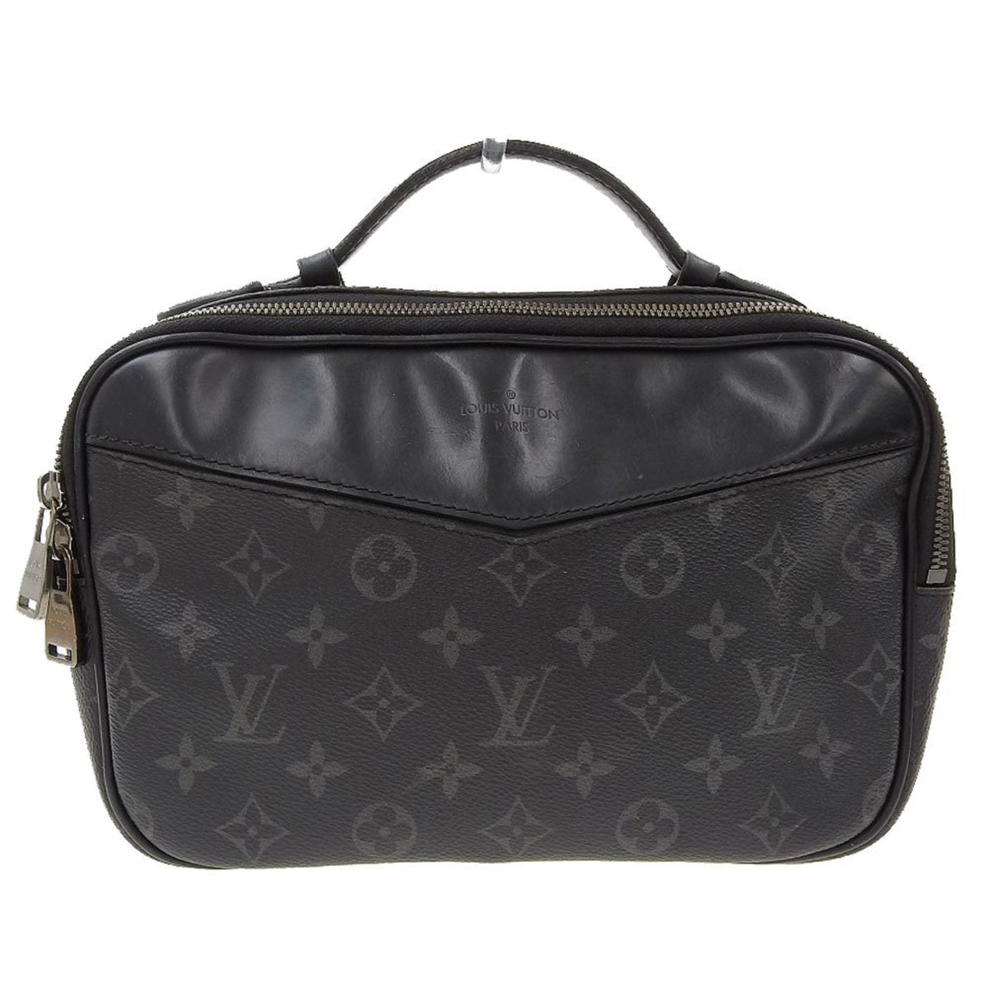 Louis Vuitton Monogram and Black Waist Bag