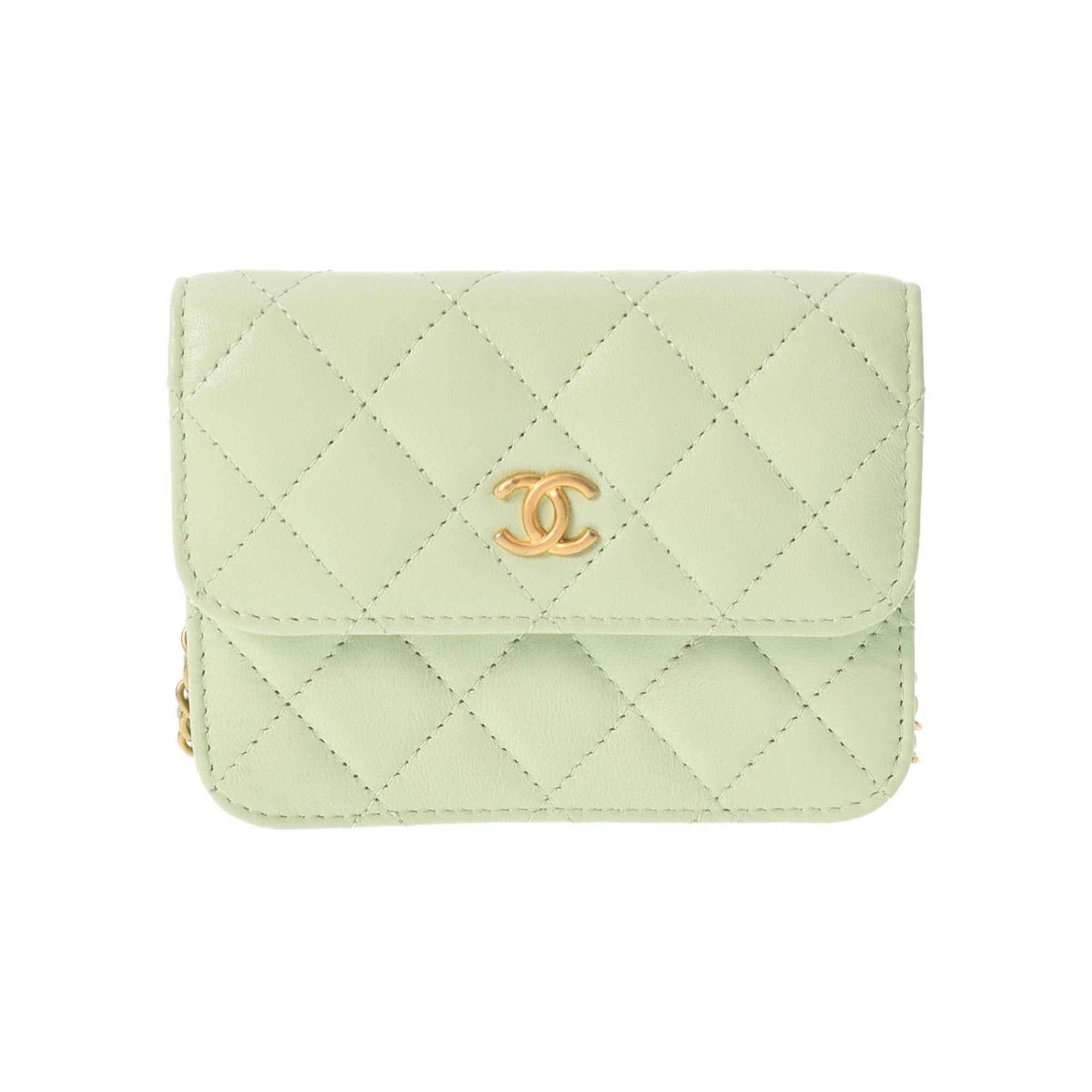 Chanel Mint Green Mini Classic Flap with GHW  ALL0159  LuxuryPromise