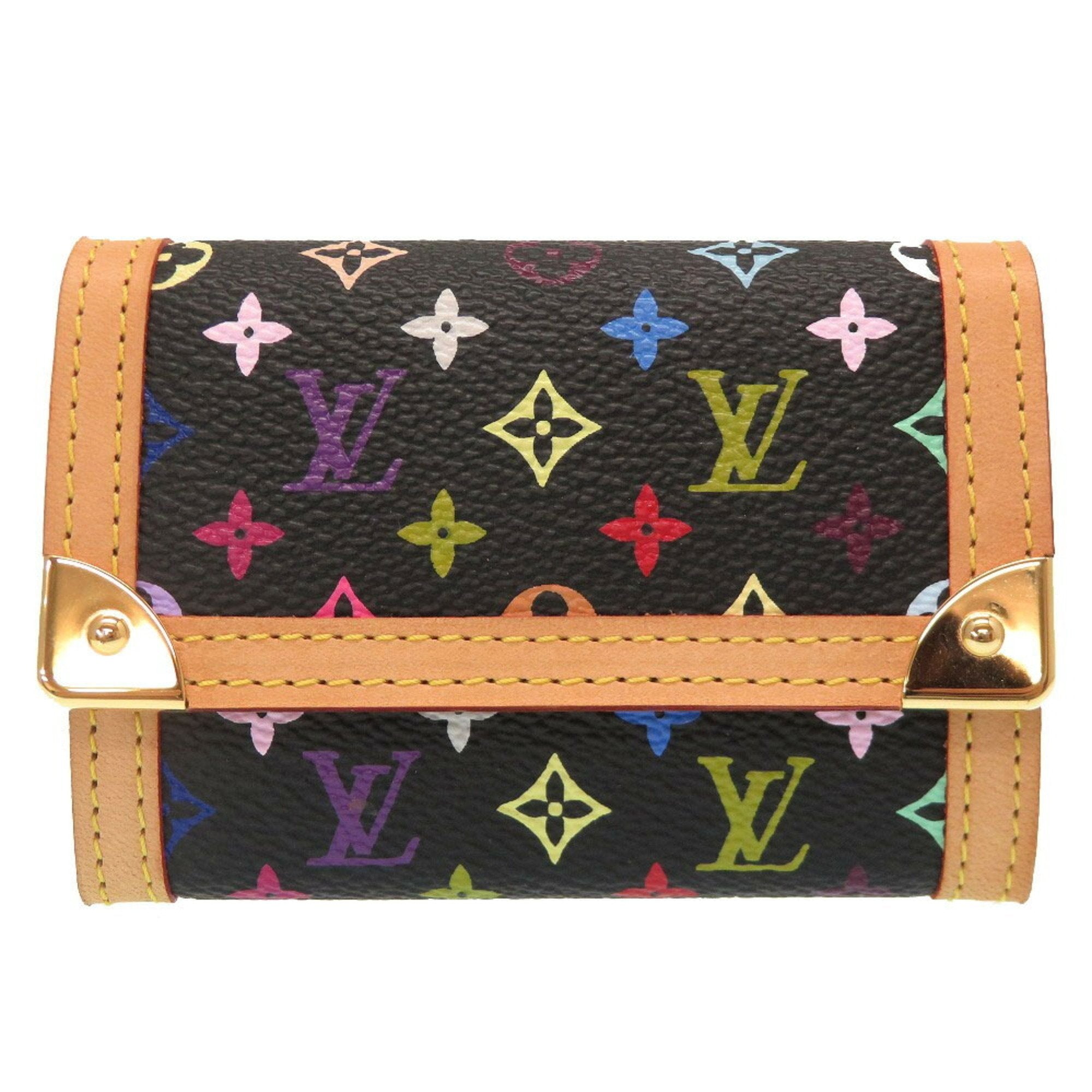 lv multicolor coin purse