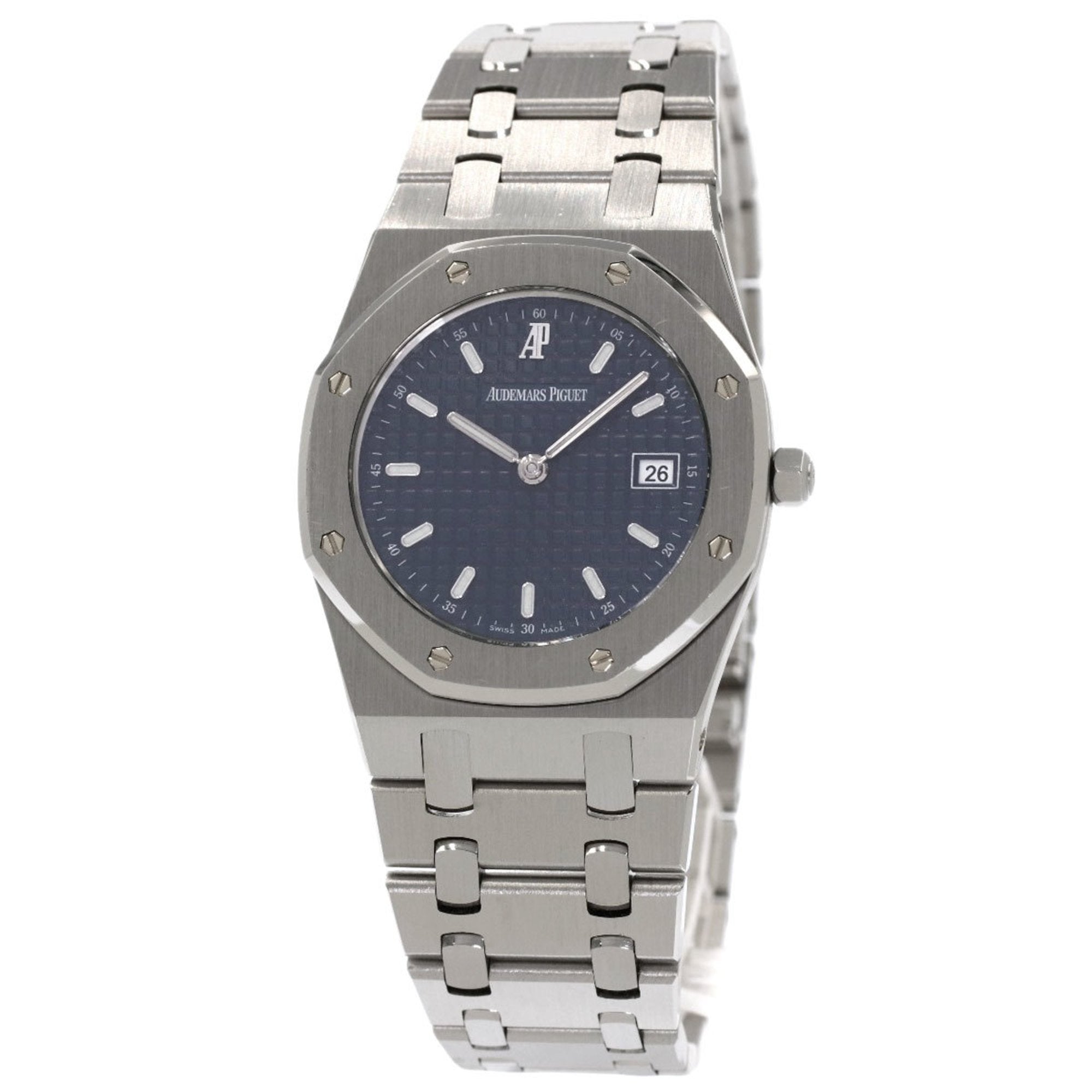 Image of AUDEMARS PIGUET 56175ST.0.0789ST Royal Oak Blue Watch Stainless Steel SS Men's